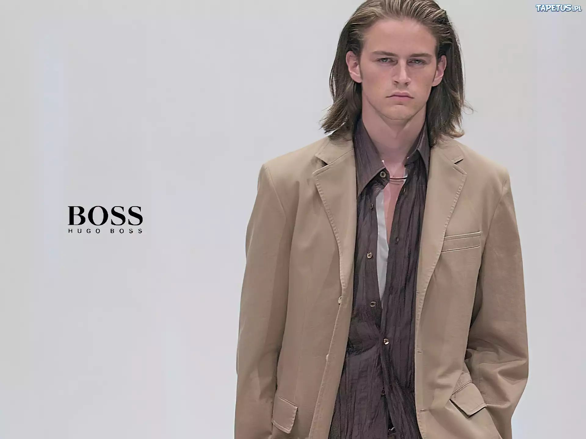 Hugo Boss, mężczyzna, koszula, marynarka