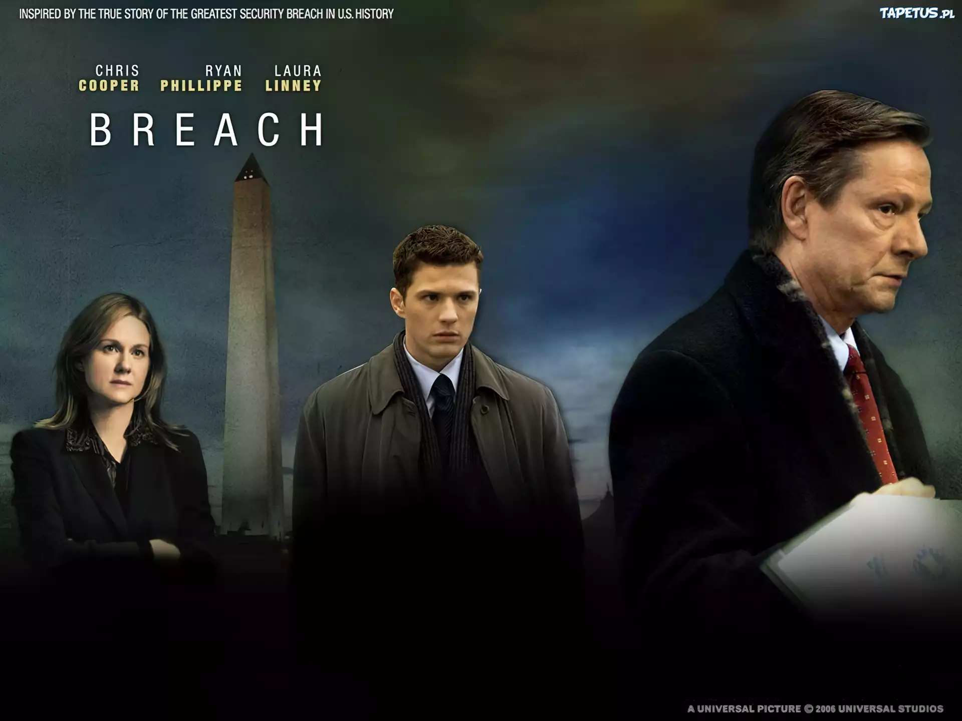 Breach, Chris Cooper, Ryan Phillippe, Laura Linney