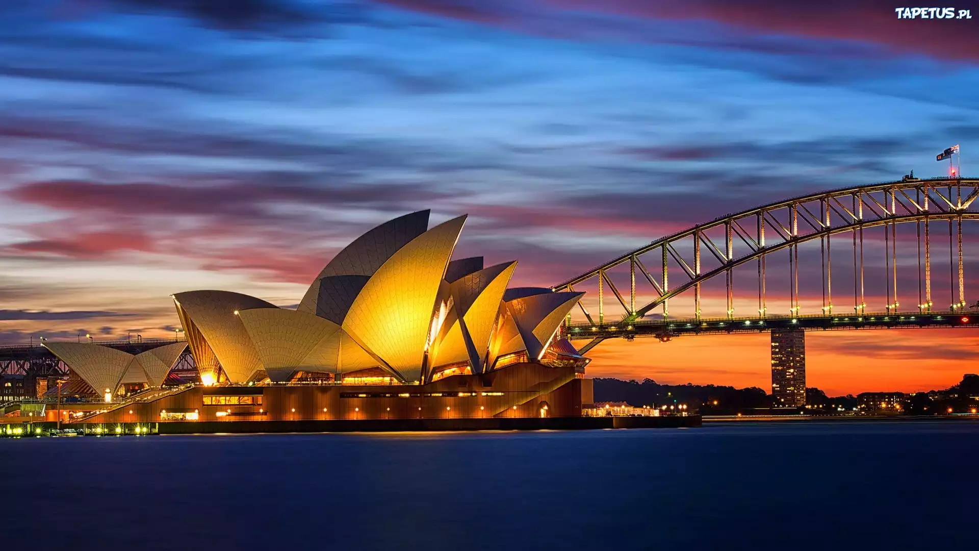 Australia, Sydney, Sydney Opera House, Most Sydney Harbour Bridge