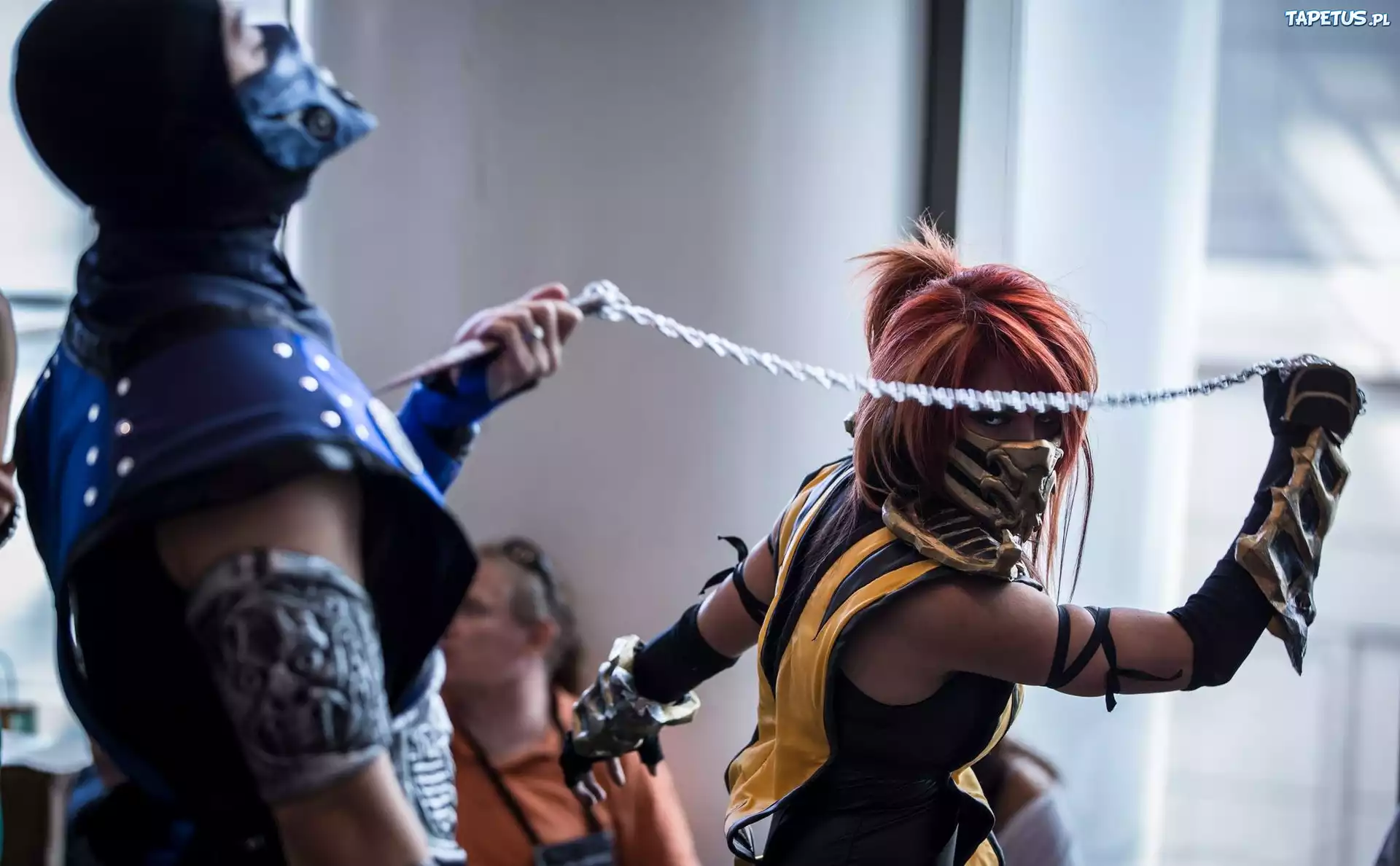 Mortal Kombat, Scorpion, Sub-Zero, Cosplay