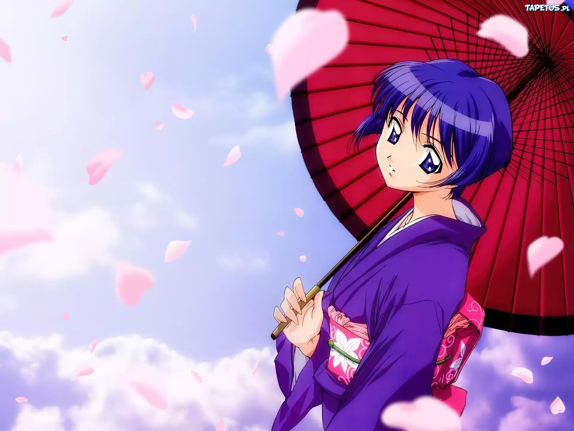 Ai Yori Aoshi, dziewczyna, parasol