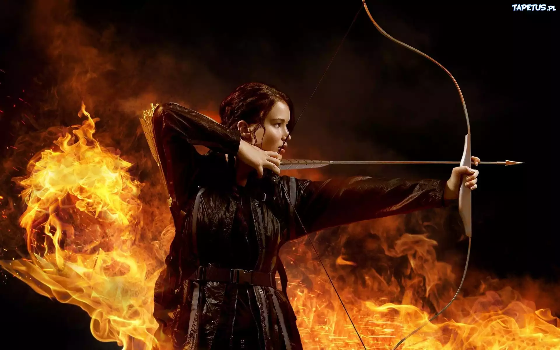 Jennifer Lawrence, Ogień, Łuk