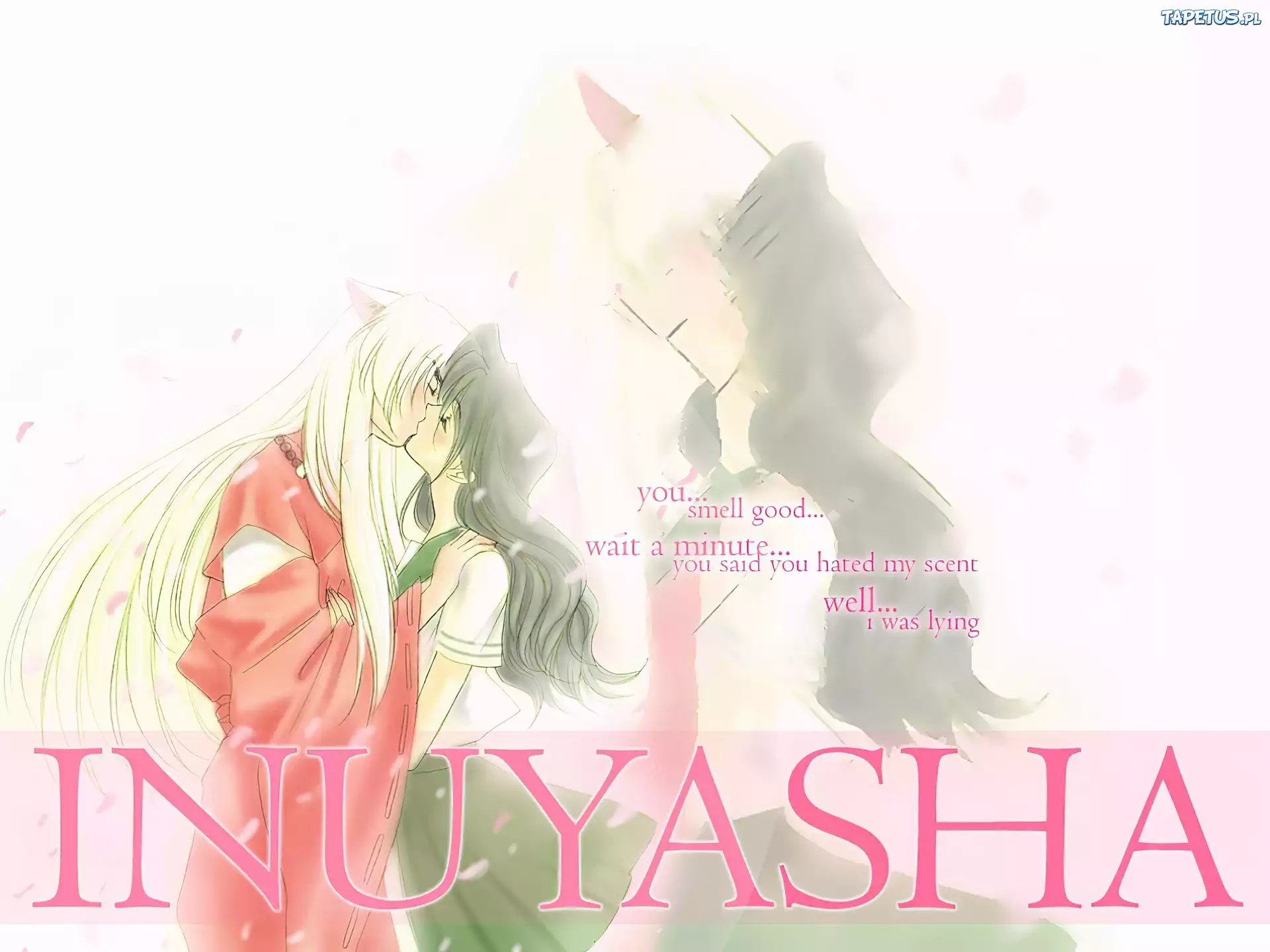 Inu Yasha, kiss, para, ludzie