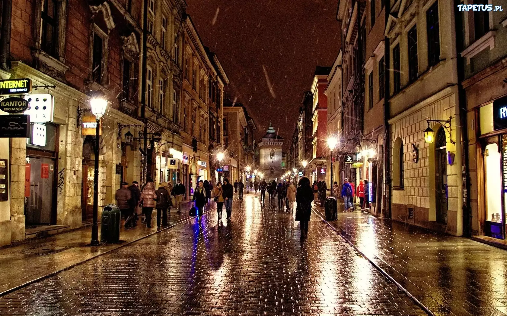 Kraków, Ulica, Przechodnie