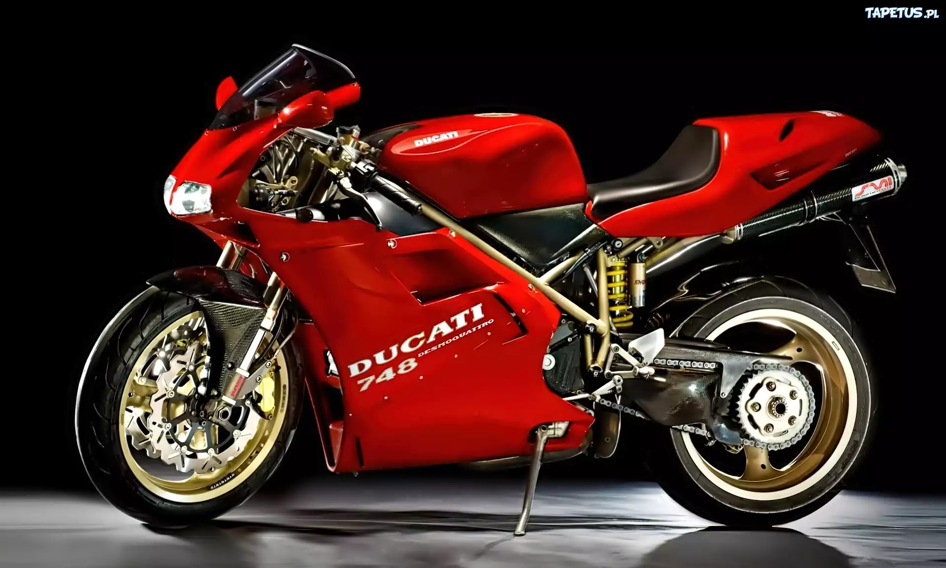 Ducati, 748, Czerwony