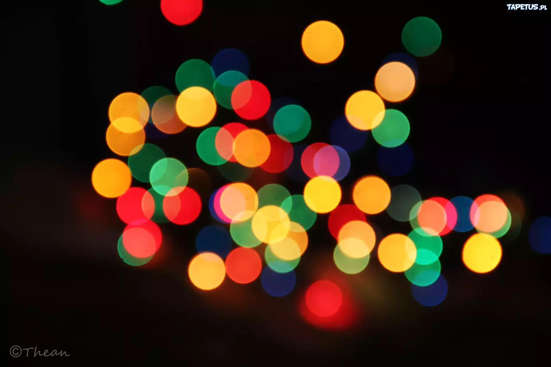 Kolorowy, Bokeh, Kółeczka