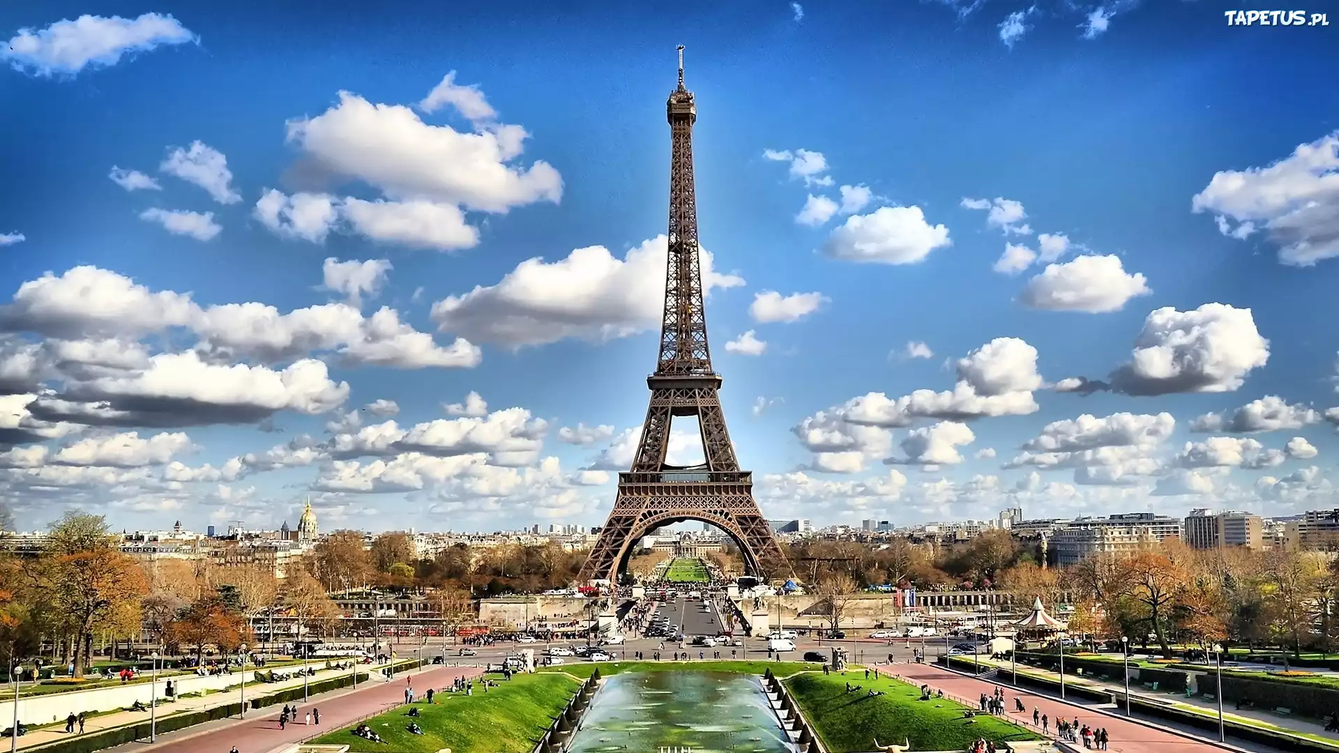 Wieża, Eiffel, Paryż