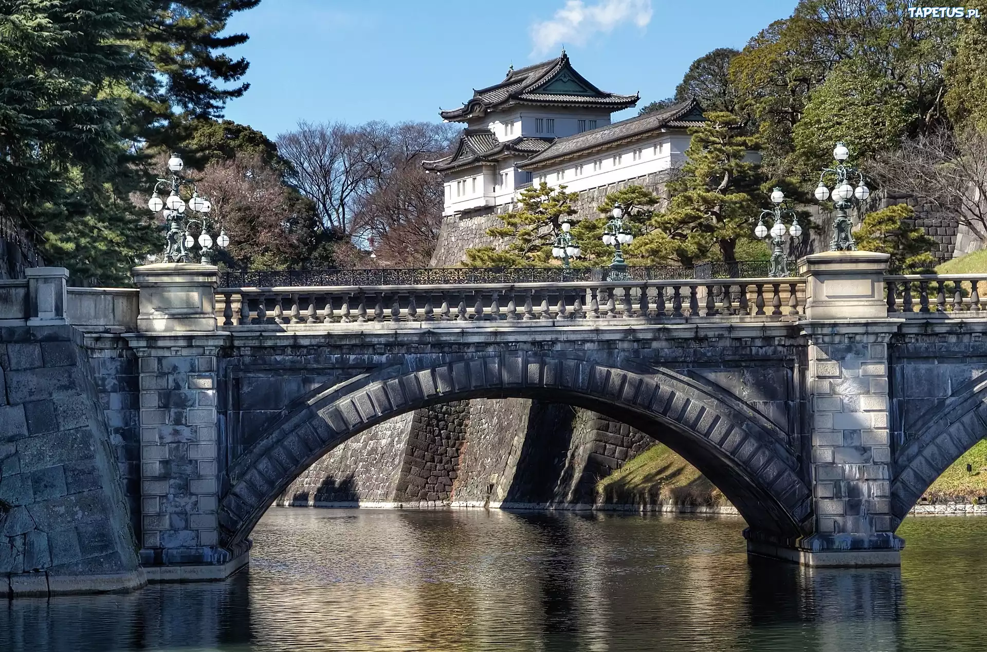 Rzeka, Most, Budowle, Japonia