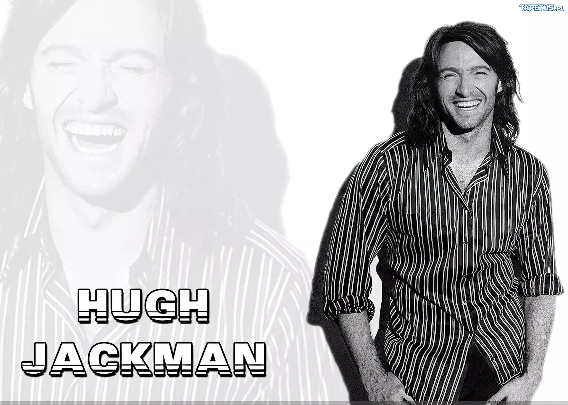 Hugh Jackman,pasiasta koszula