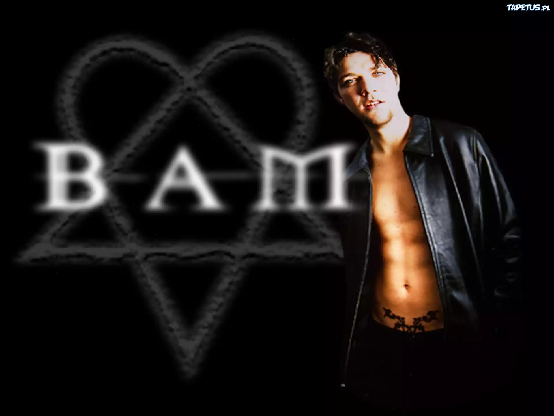 Bam Margera,rozpięta, kurtka