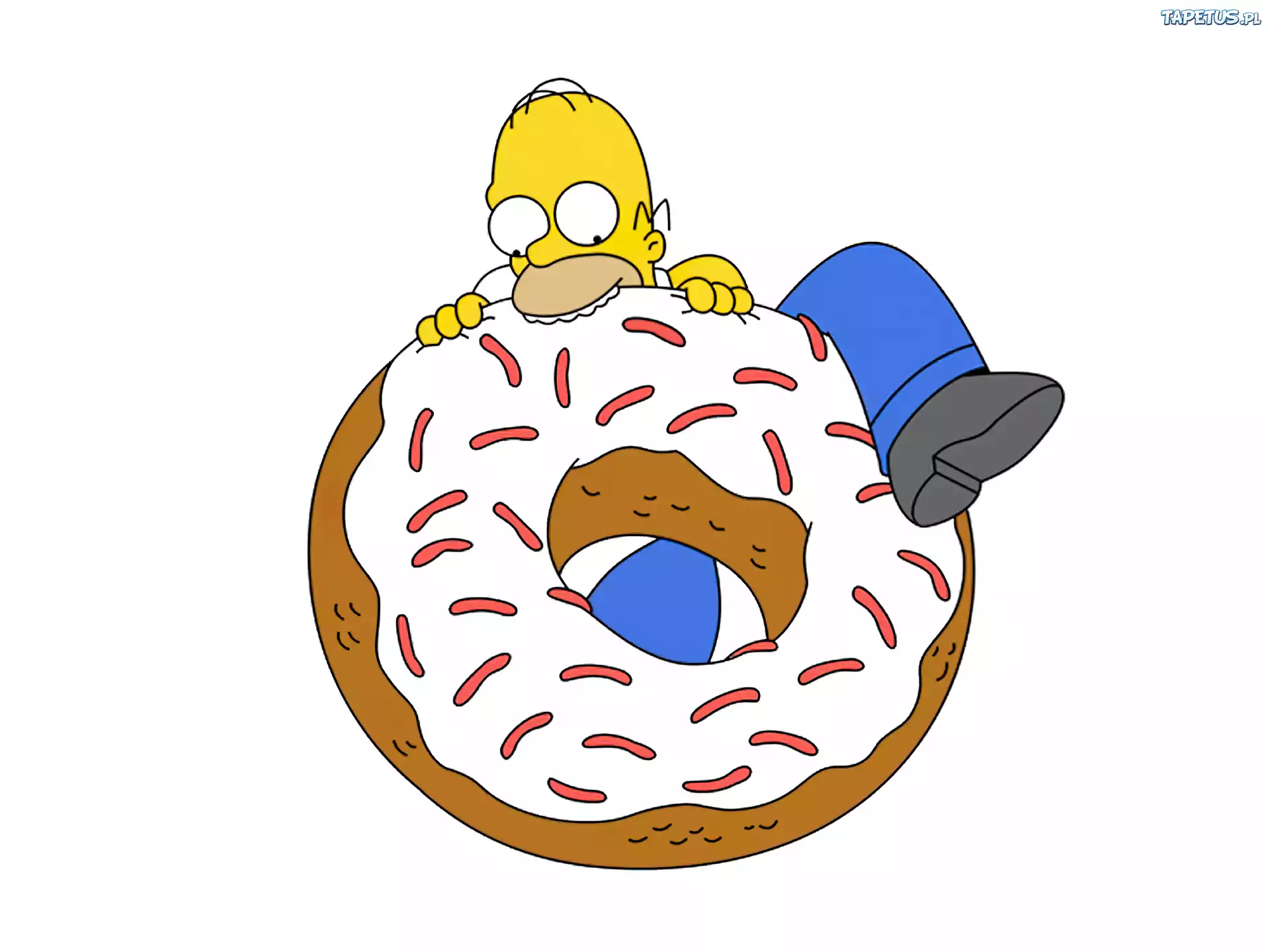 Pączek, The Simpsons