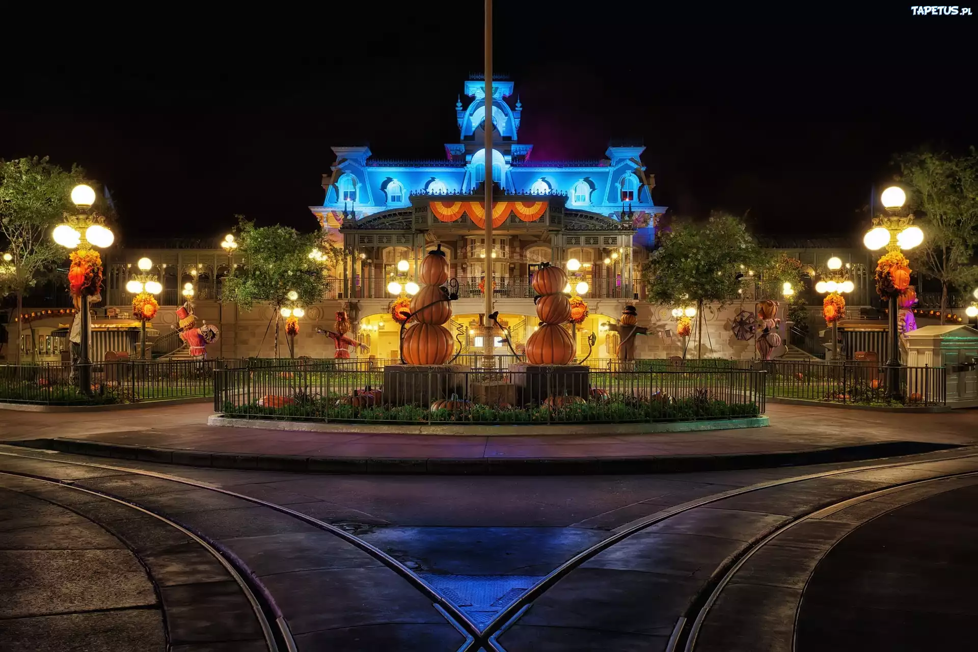 Ulica, Halloween, Disneyland, USA