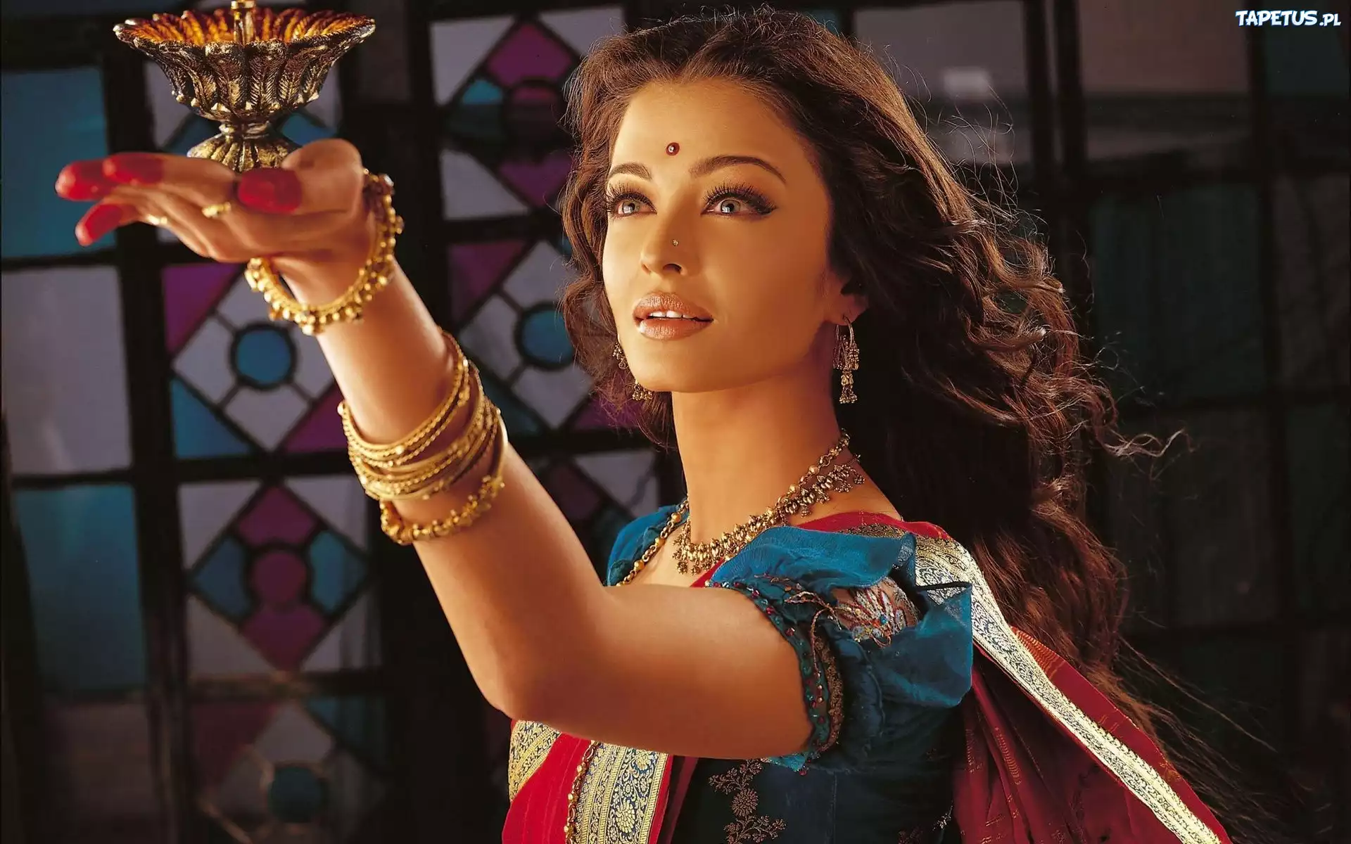 Film, Bollywood, Devdas, Aktorka, Aishwarya, Rai, Indie, Kobieta