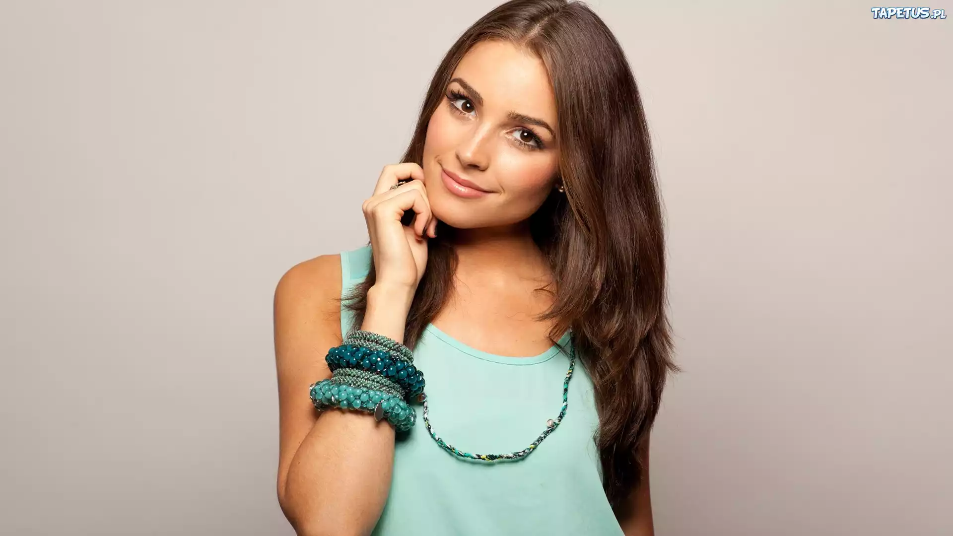 Olivia, Culpo, Brunetka, Biżuteria, Długie, Włosy