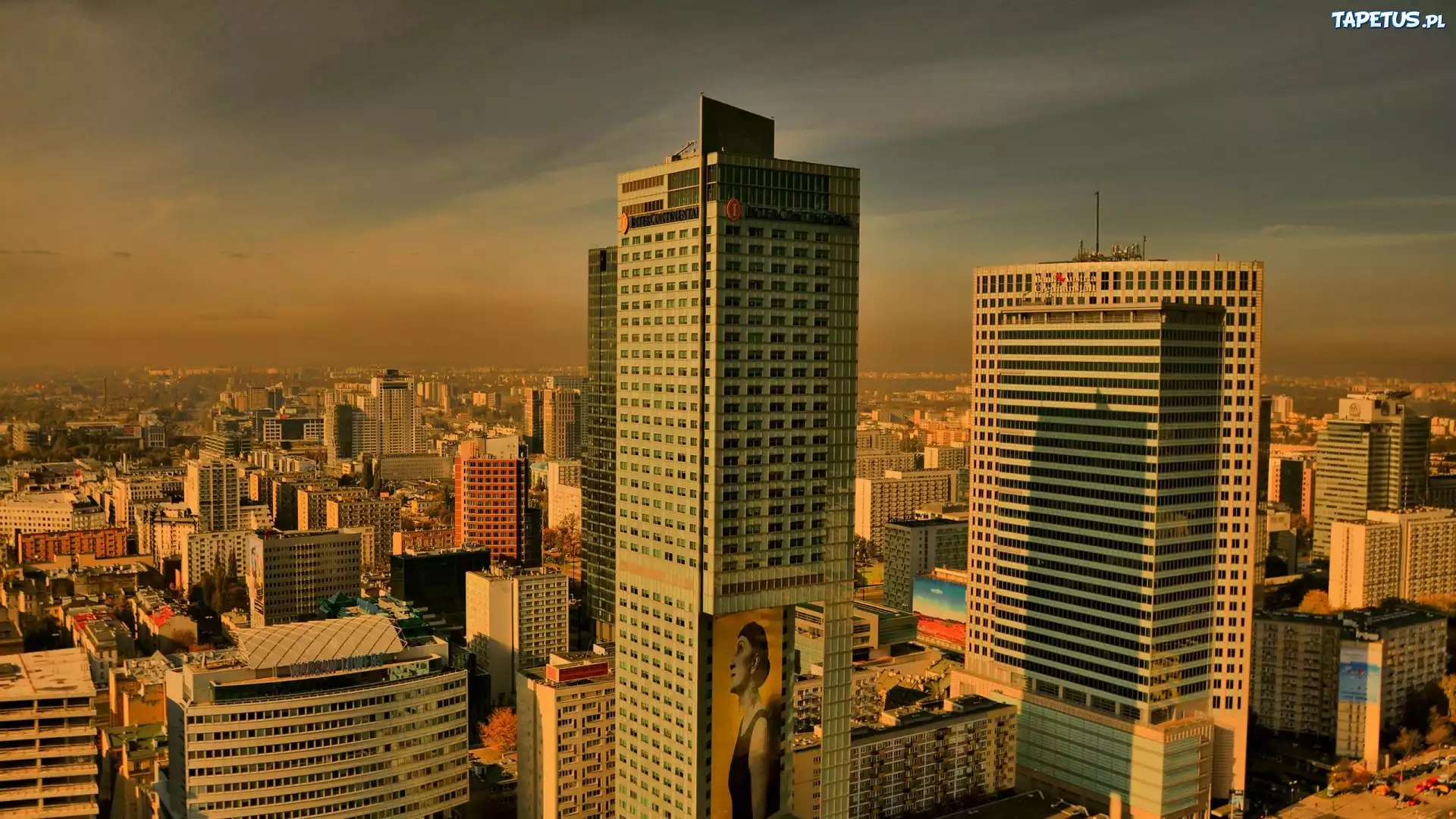 Budynki, Panorama, Warszawa