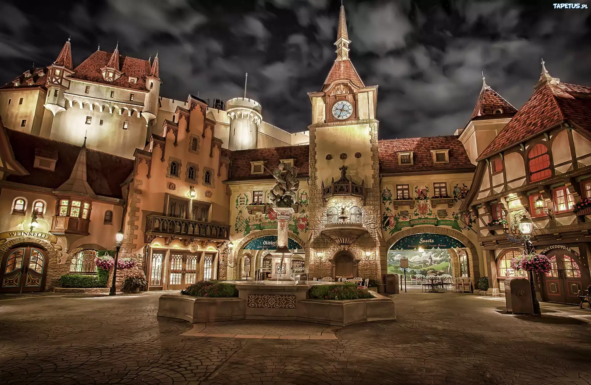Niemcy, Rynek, Noc