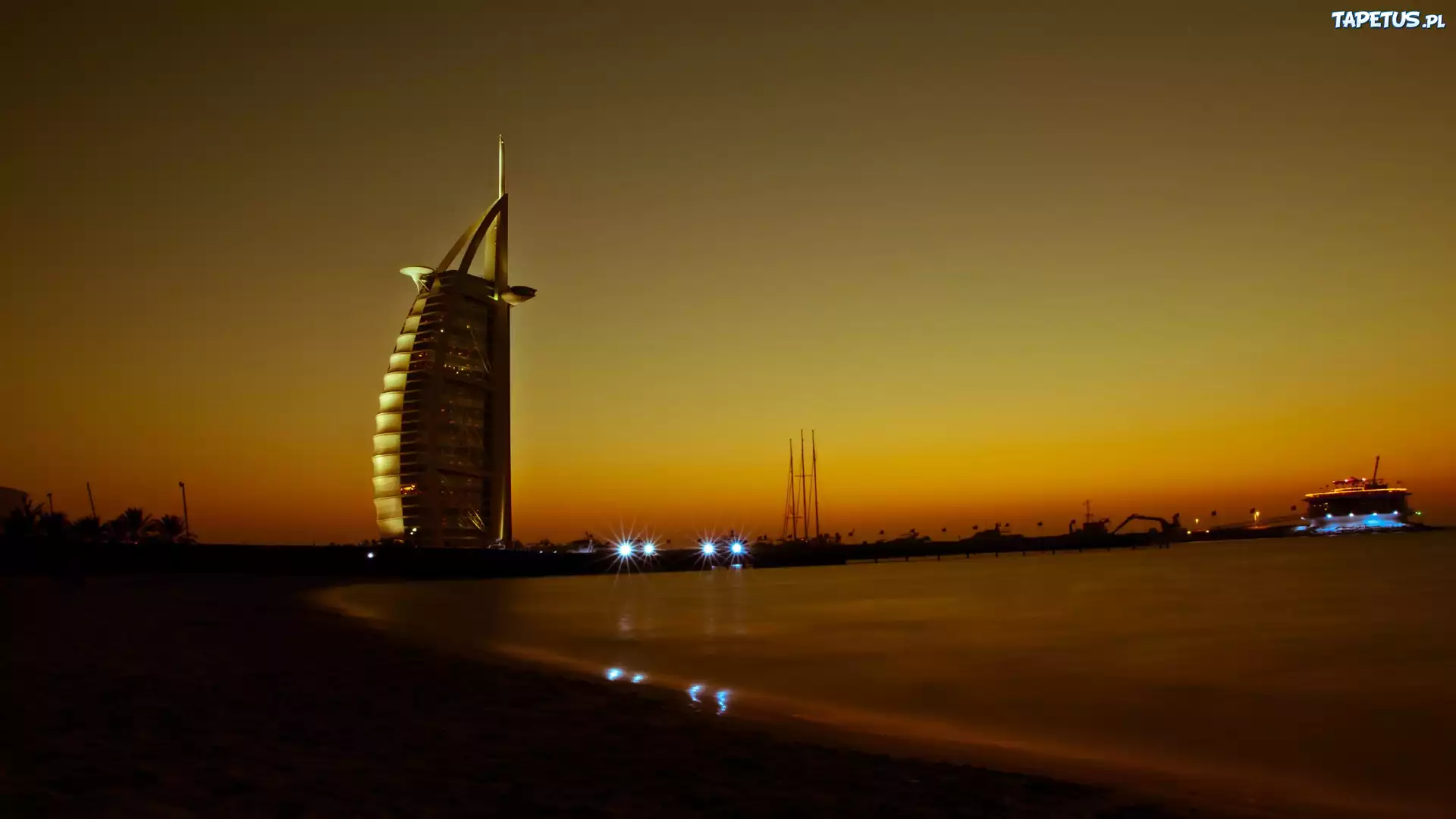 Dubaj, Noc