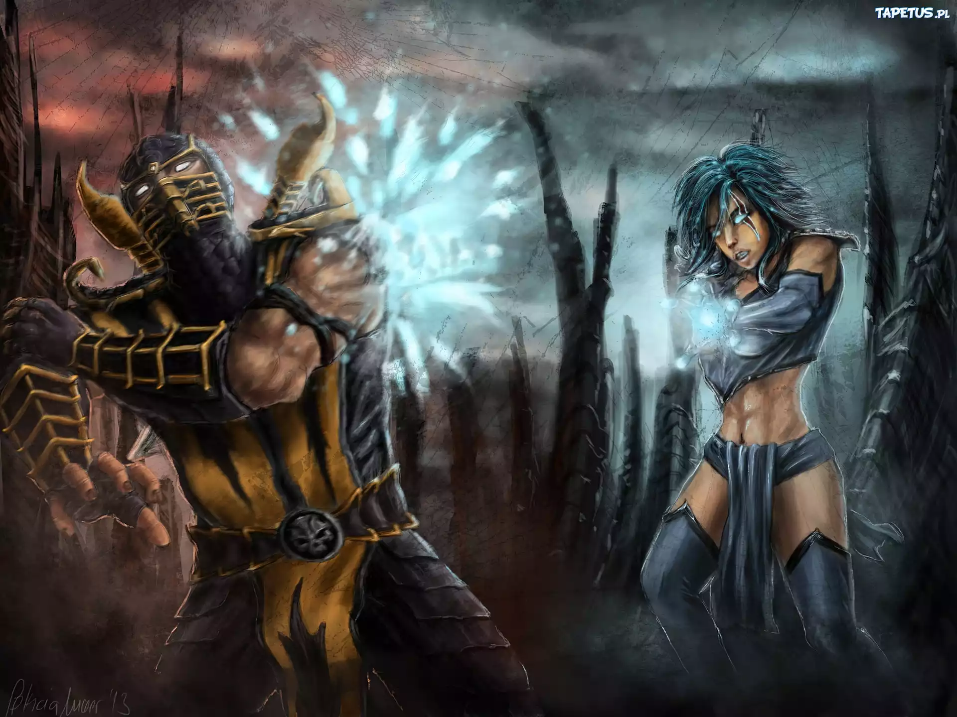 Mortal Kombat, Scorpion, Tundra