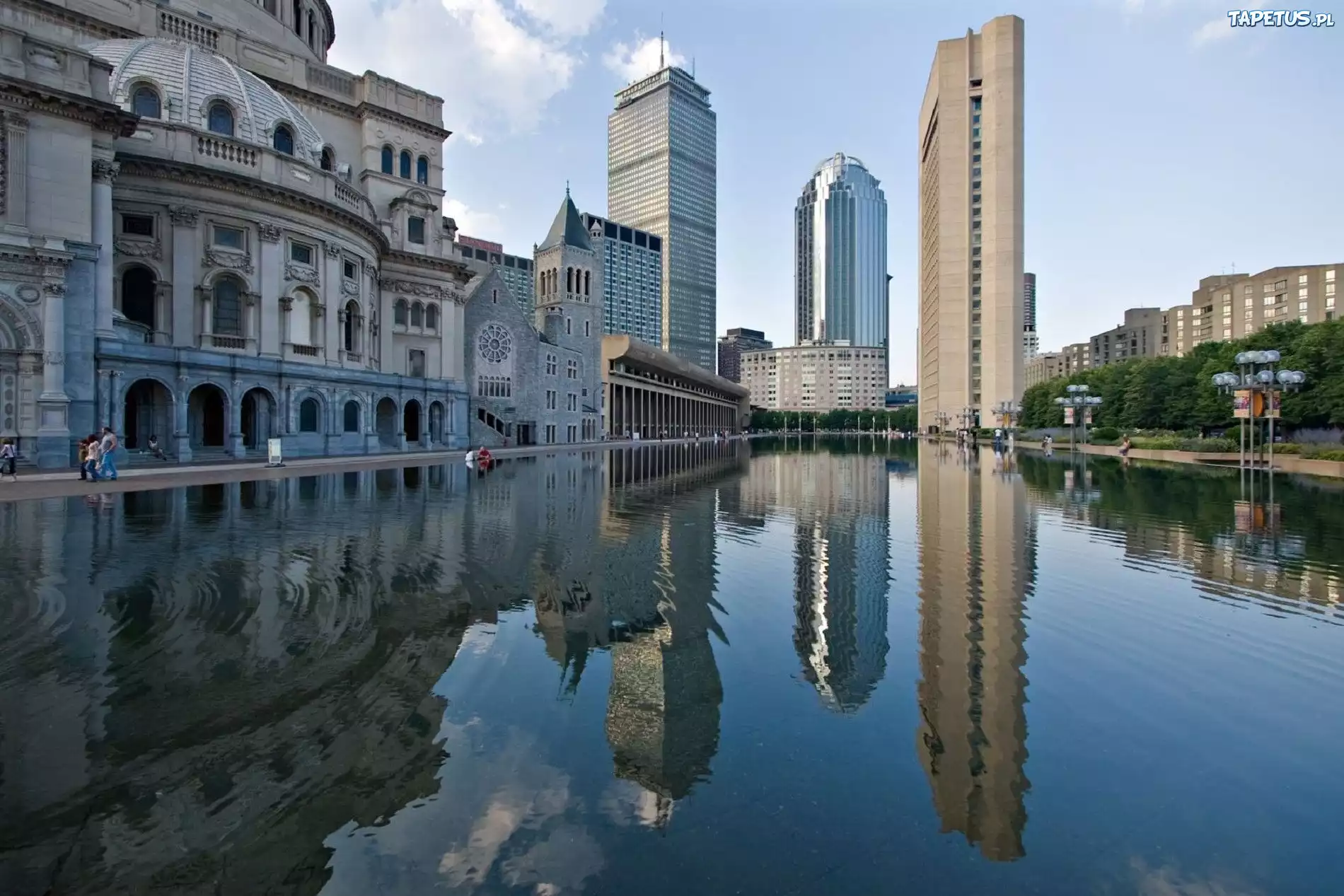 Boston, Rzeka, Wieżowce