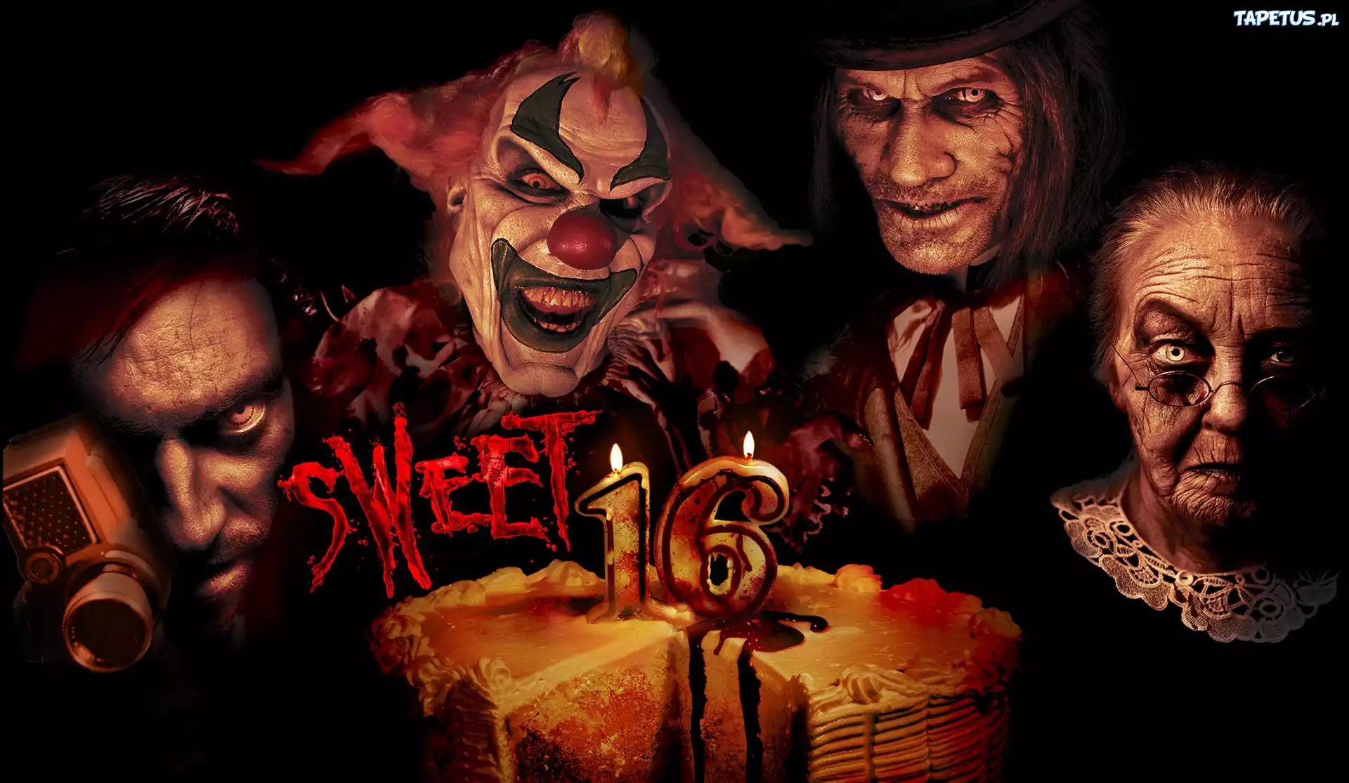 Mroczne, Urodziny, Clown, Horror