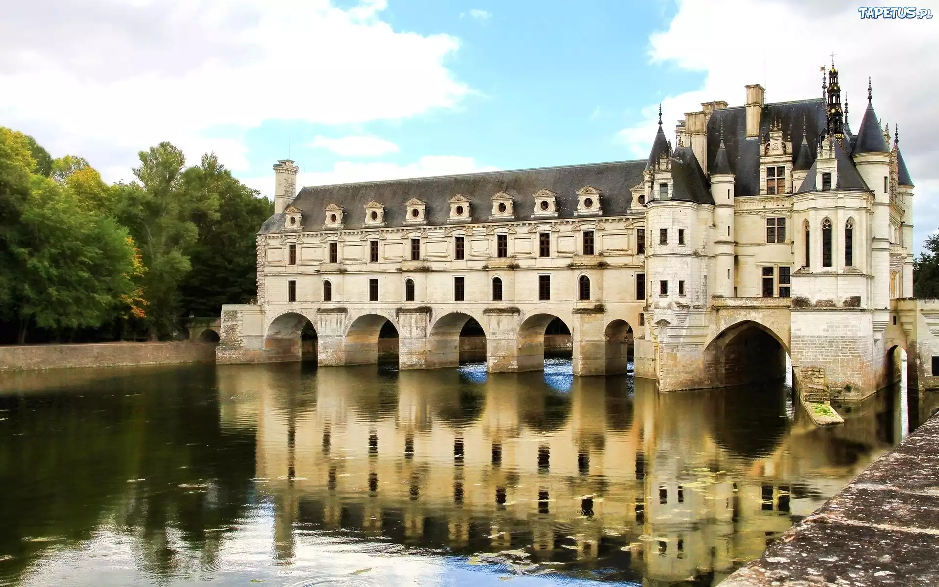 Zamek, Chateau de Chambord, Francja