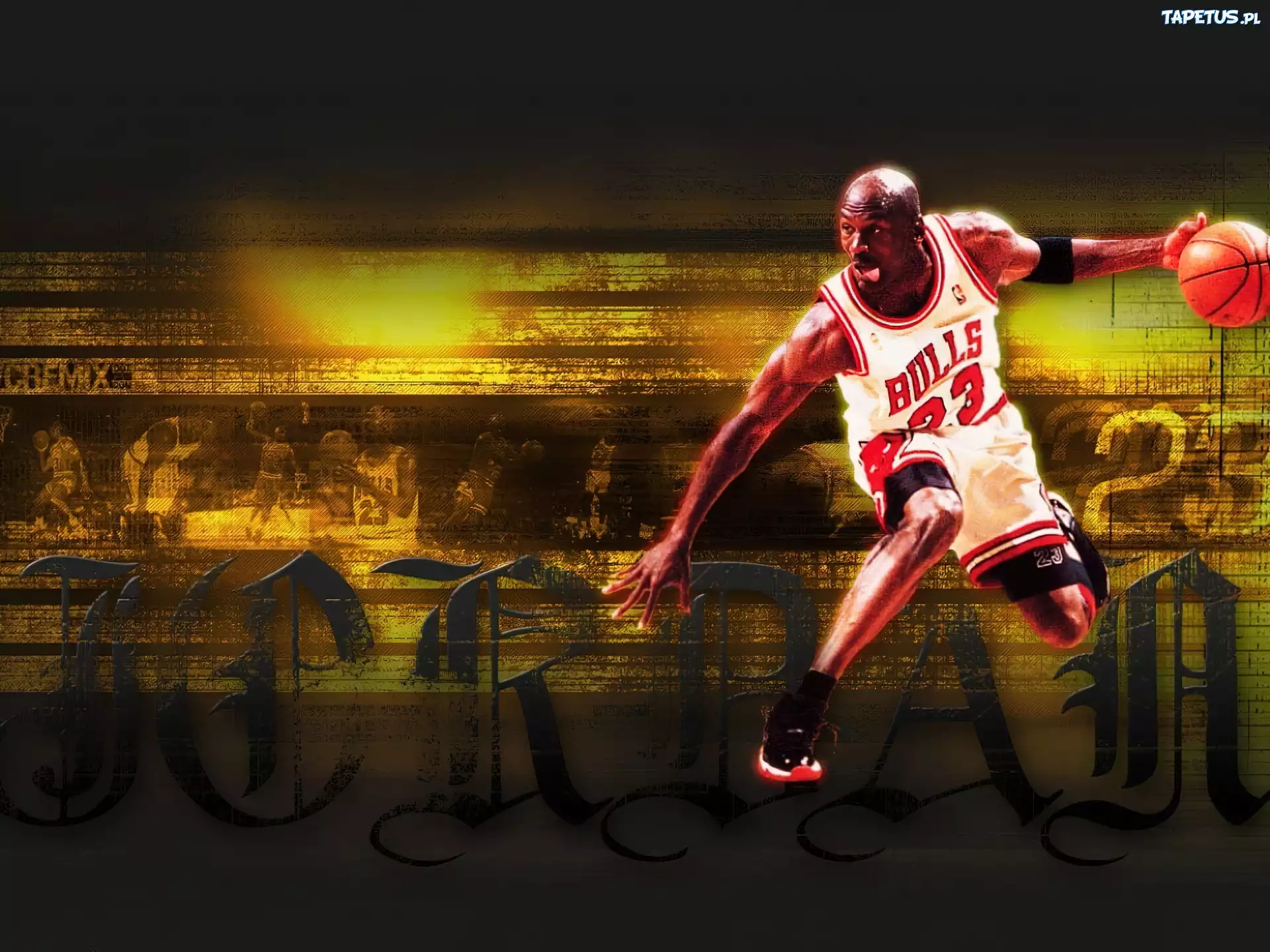 Koszykówka,koszykarz,Bulls, Michael Jordan