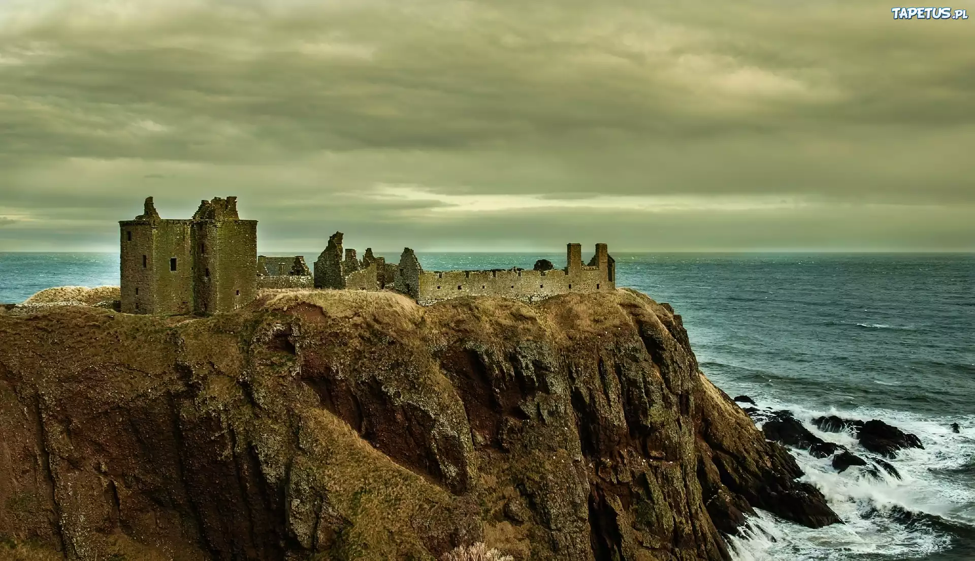 Zamek, Dunnottar, Szkocja