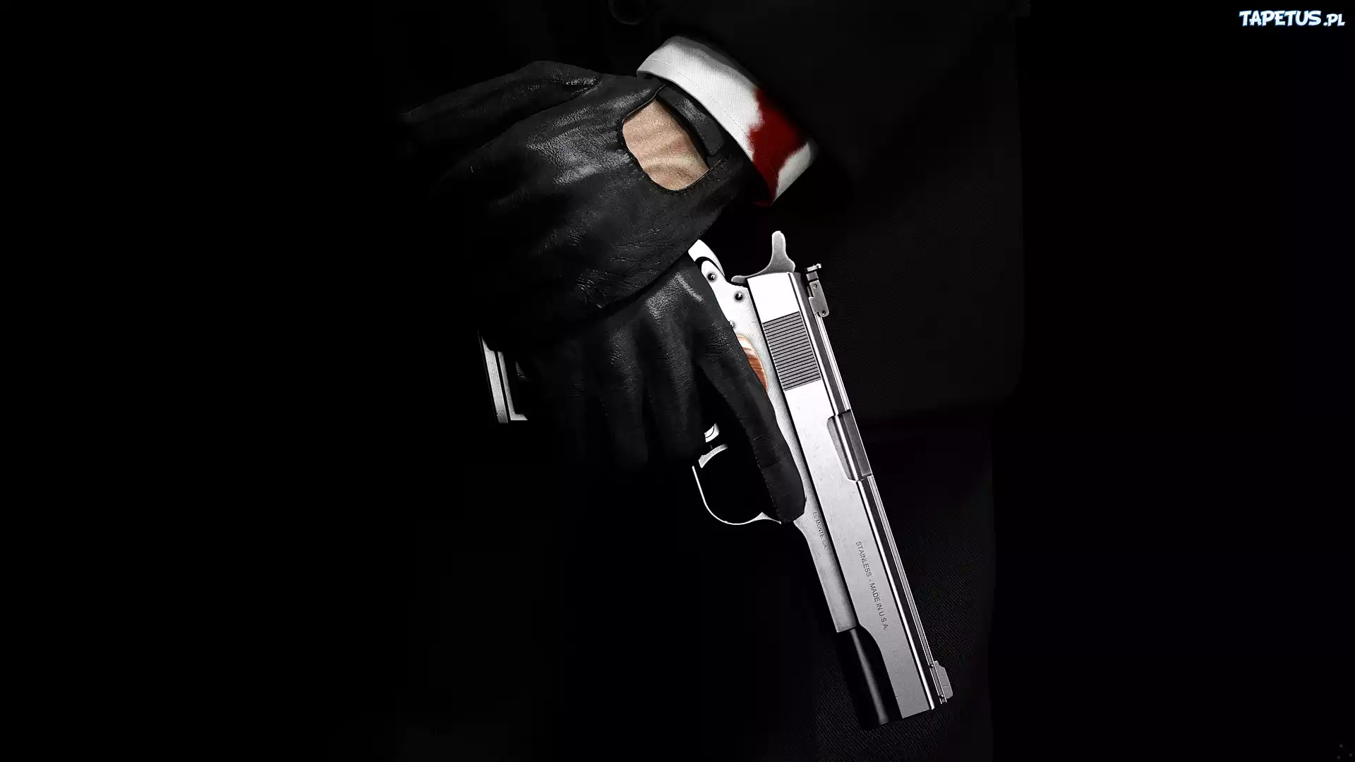 Broń, Pistolet, Dłonie, Hitman