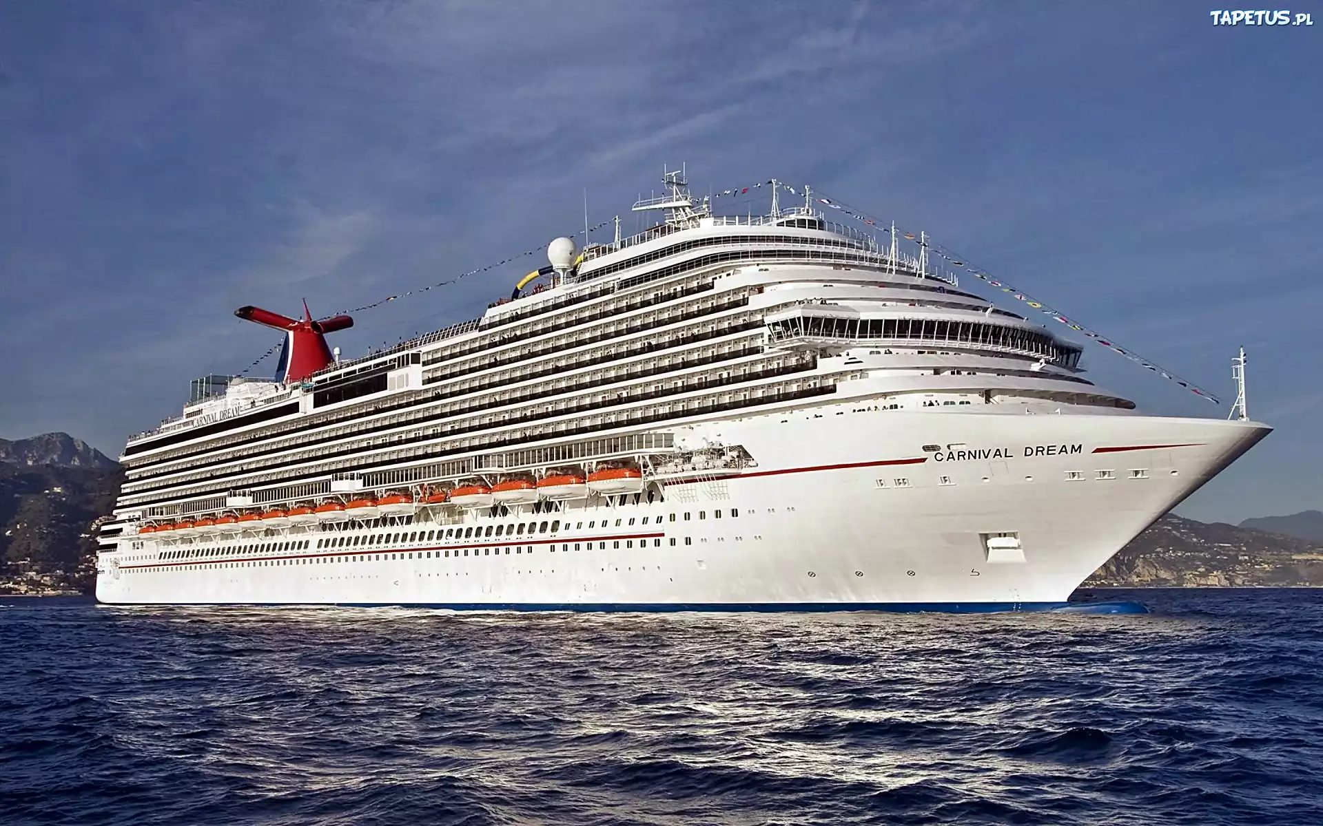 Morze, Statek, Carnival, Dream