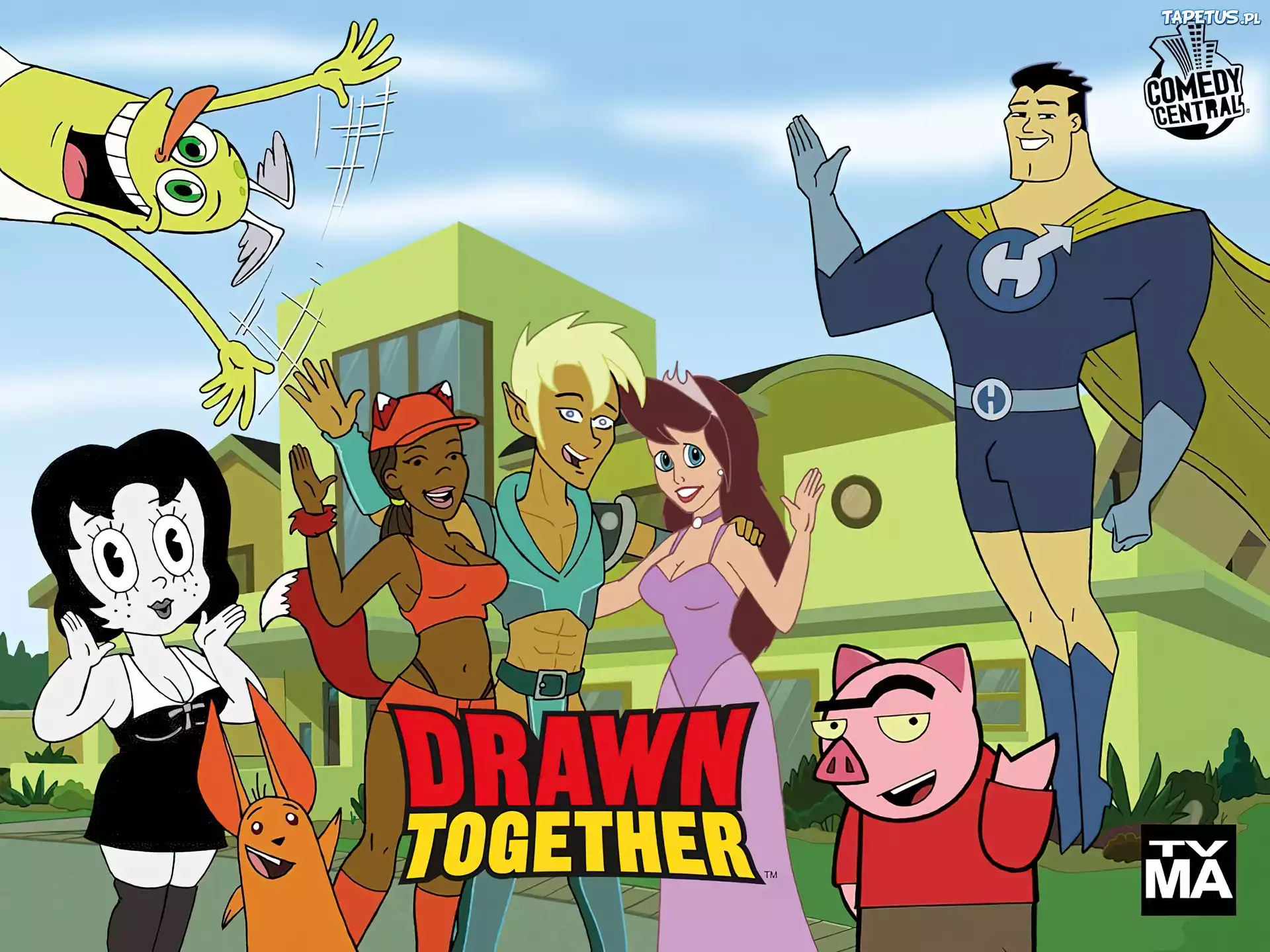 Drawn Together, Comedy Central