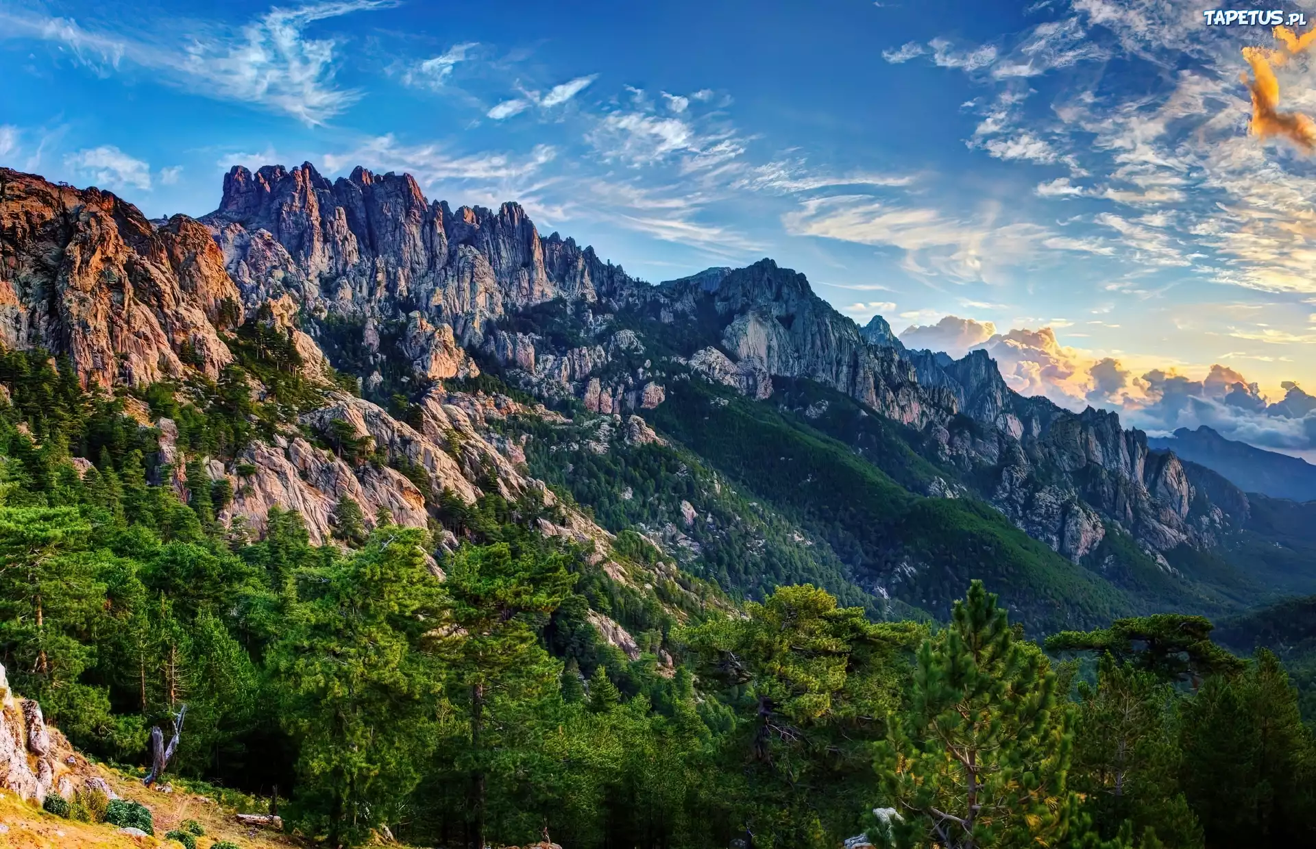 Góry, Lasy, Niebo