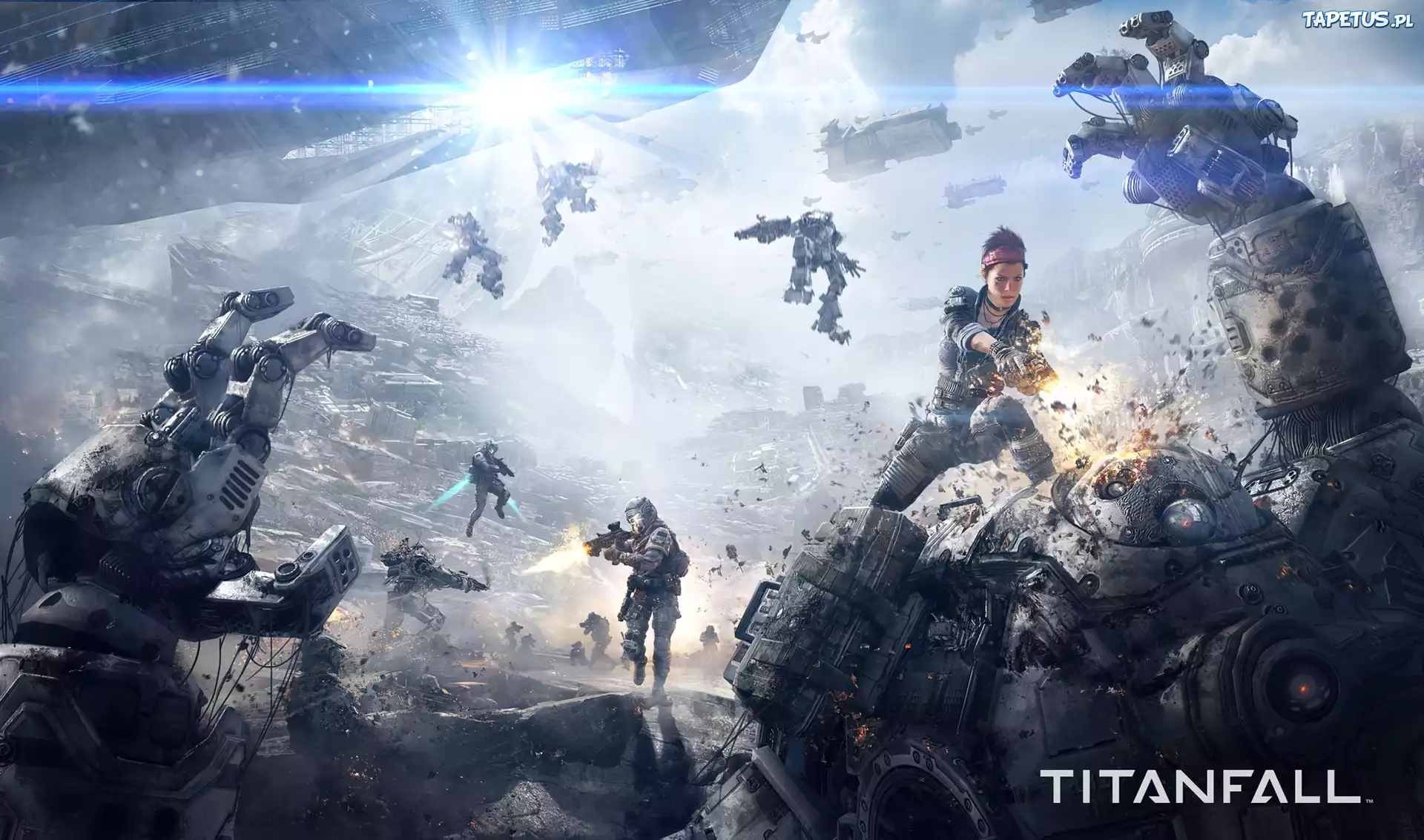 Titanfall, Walka, Roboty