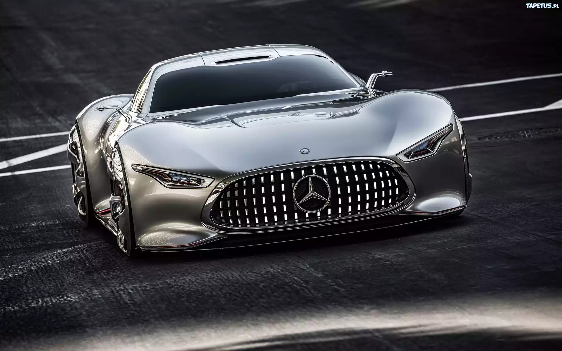 Srebrny, Mercedes AMG Vision Gran Turismo
