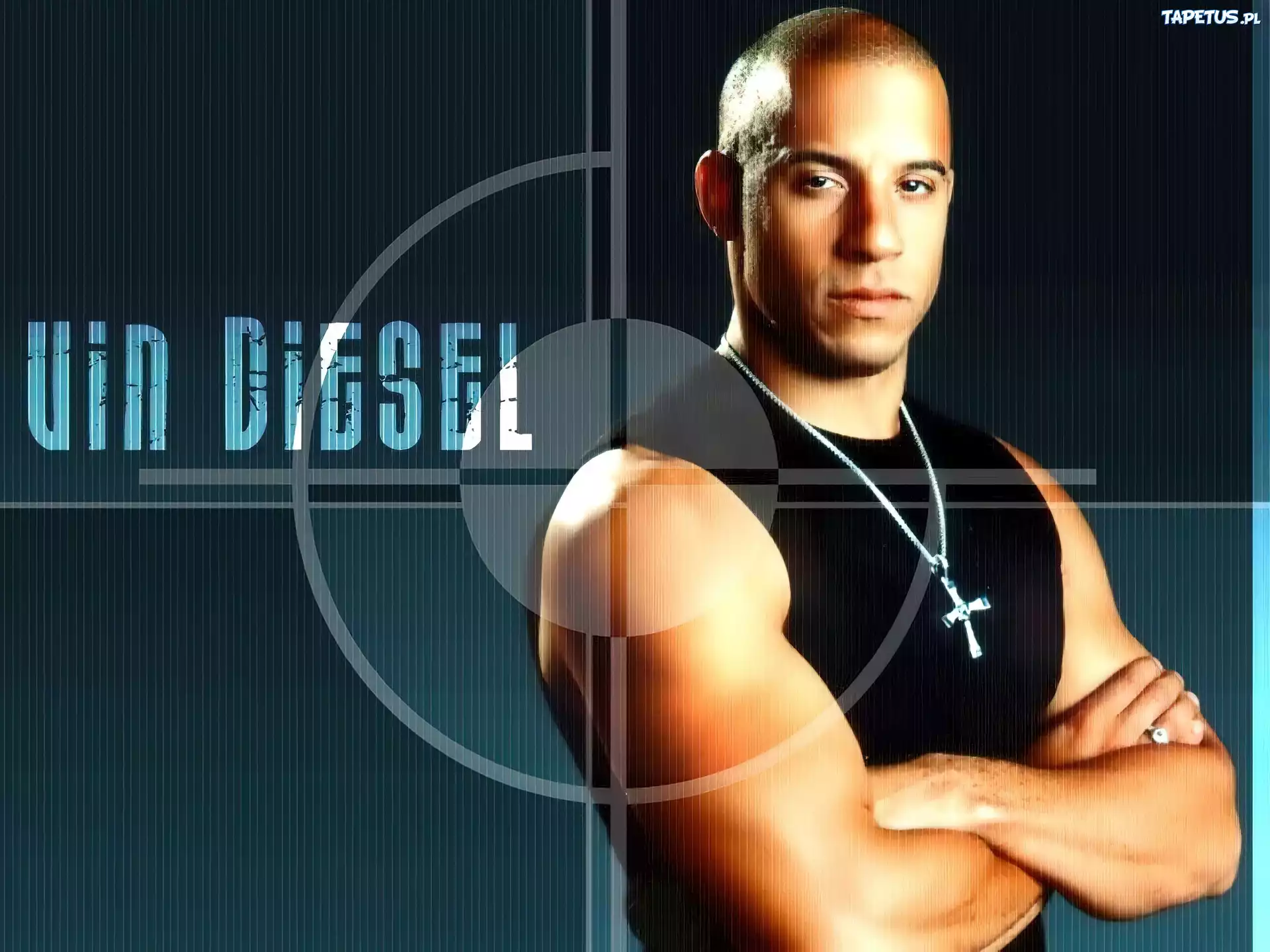 Vin Diesel,sygnet, łańcuszek