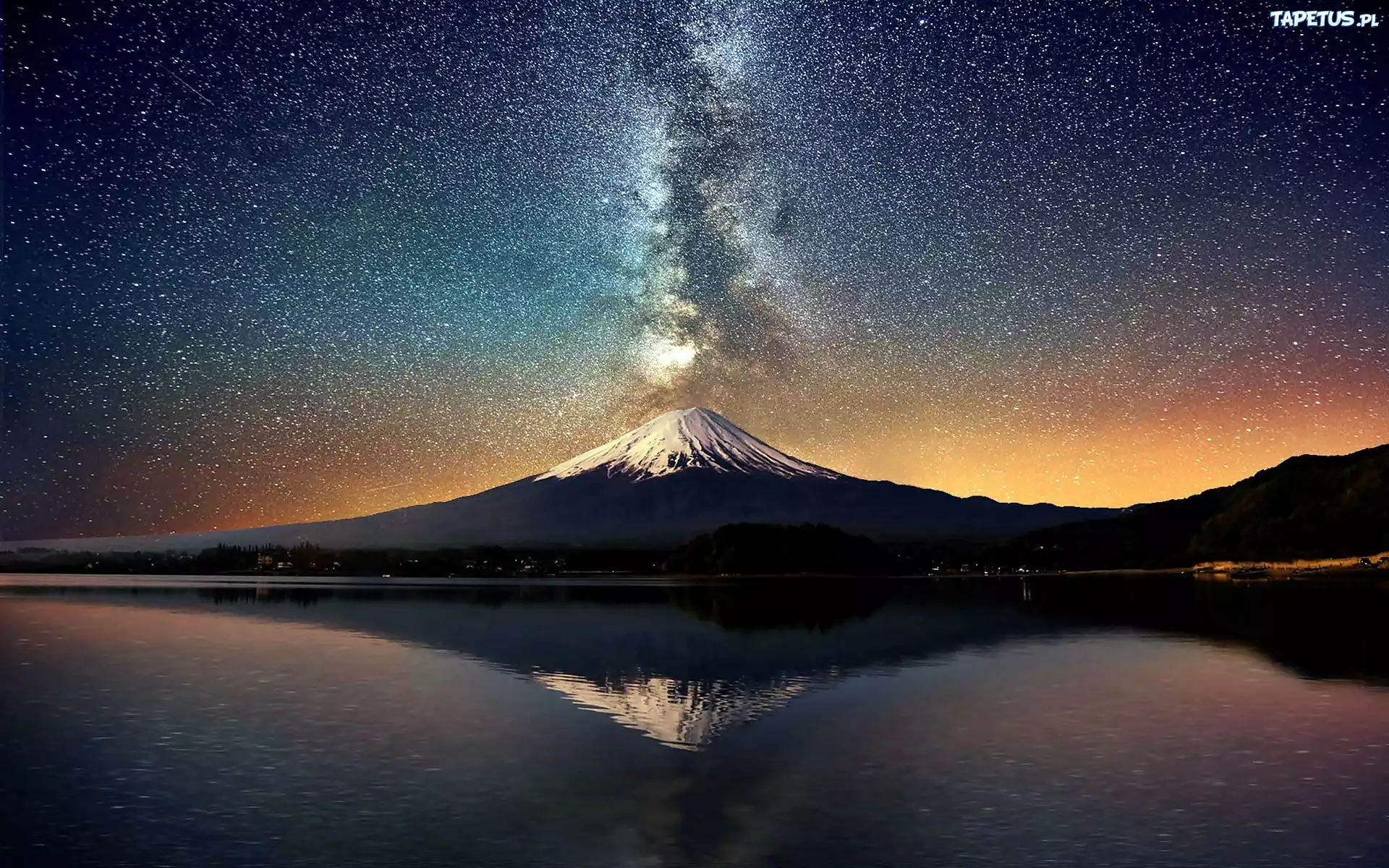 Góry, Jezioro, Wulkan, Erupcja