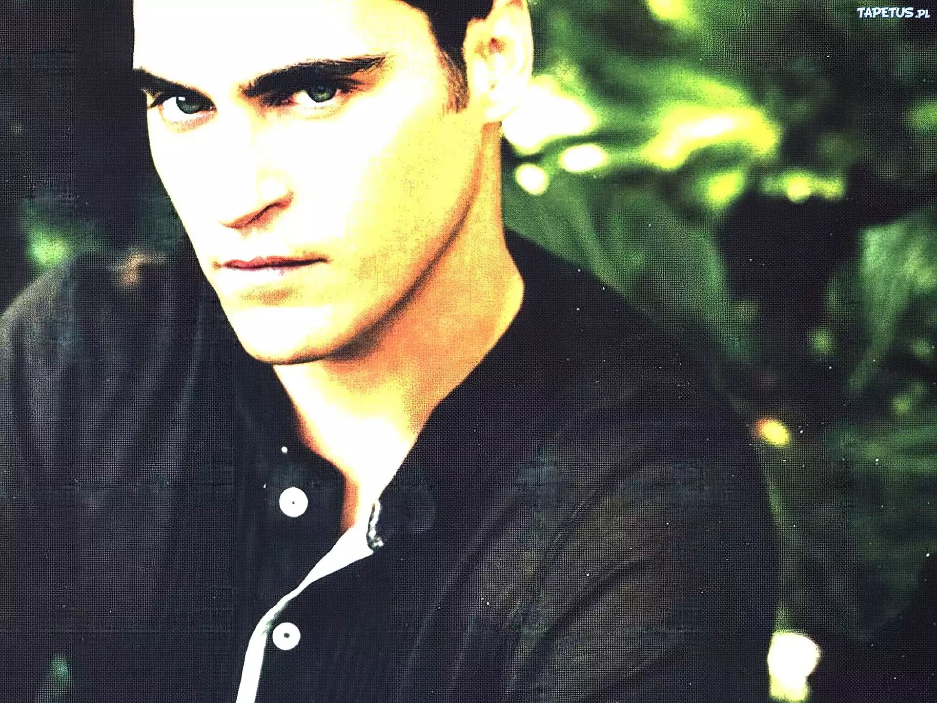 Joaquin Phoenix,niebieskie oczy