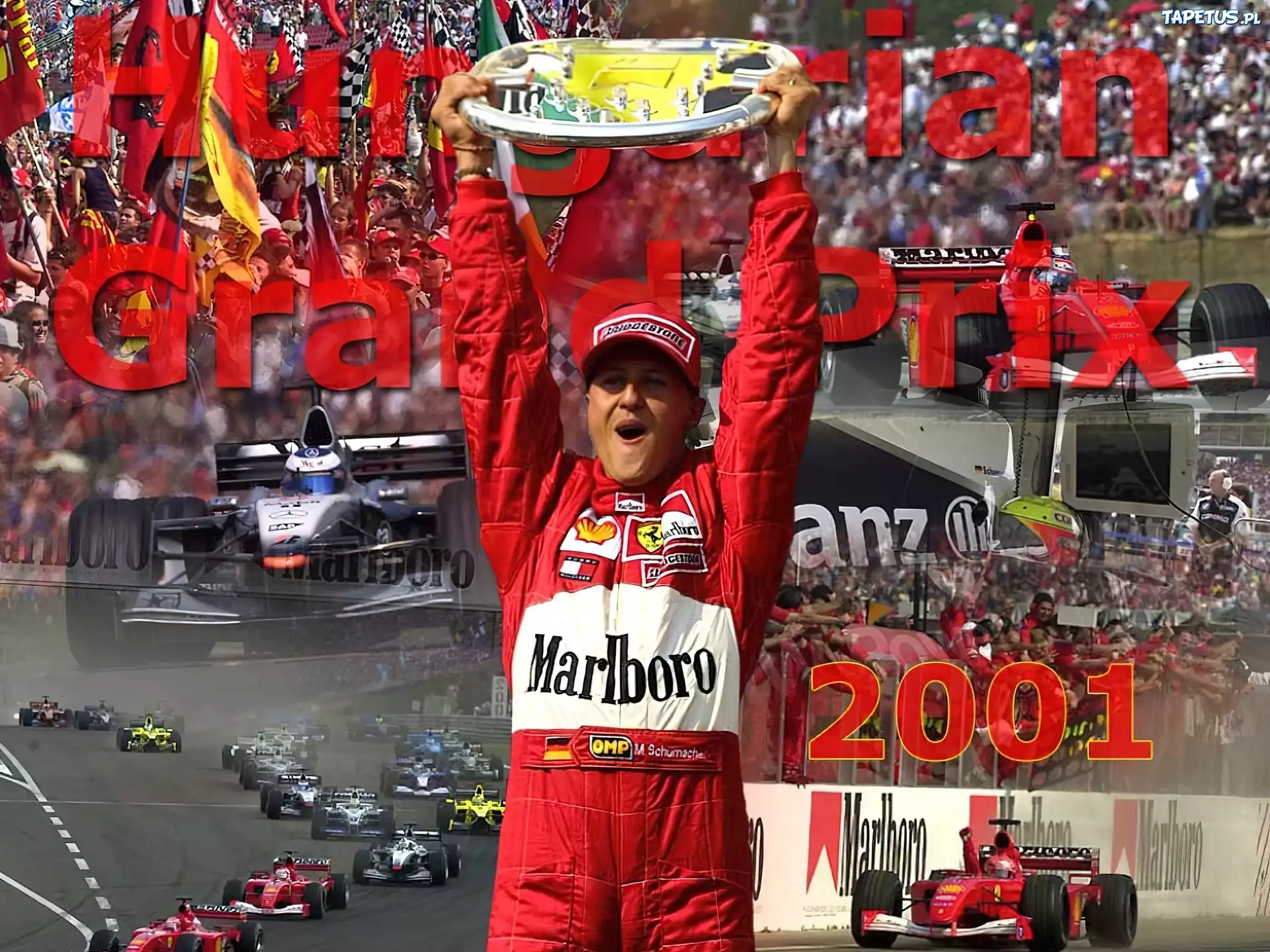 Formuła 1,puchar , trofeum, marlboro , ferrari