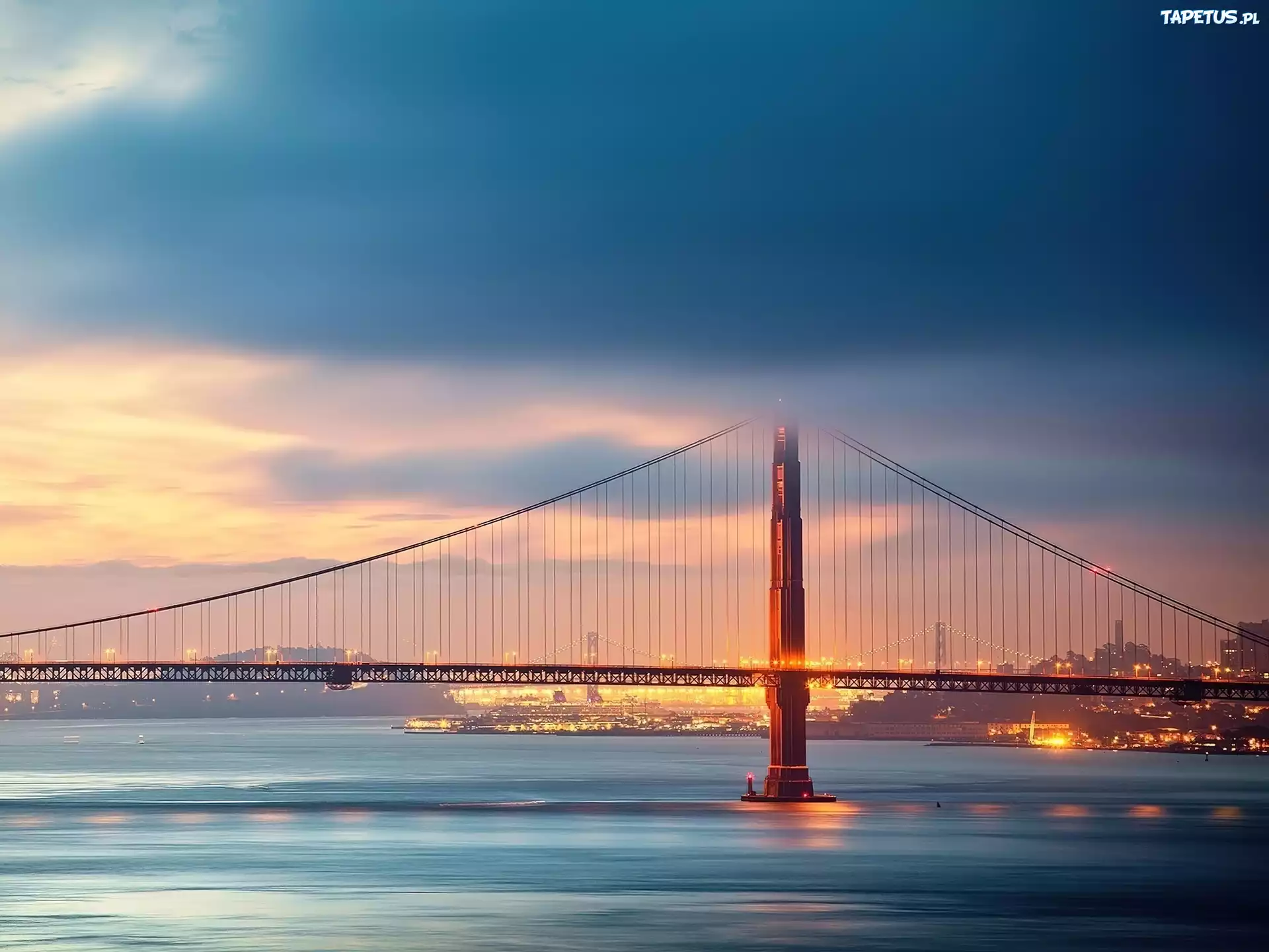 San Francisco, Most, Golden Gate, Rzeka