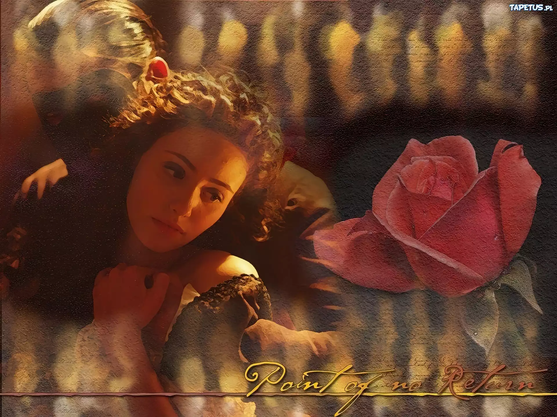 Phantom Of The Opera, Emmy Rossum, maska, róża