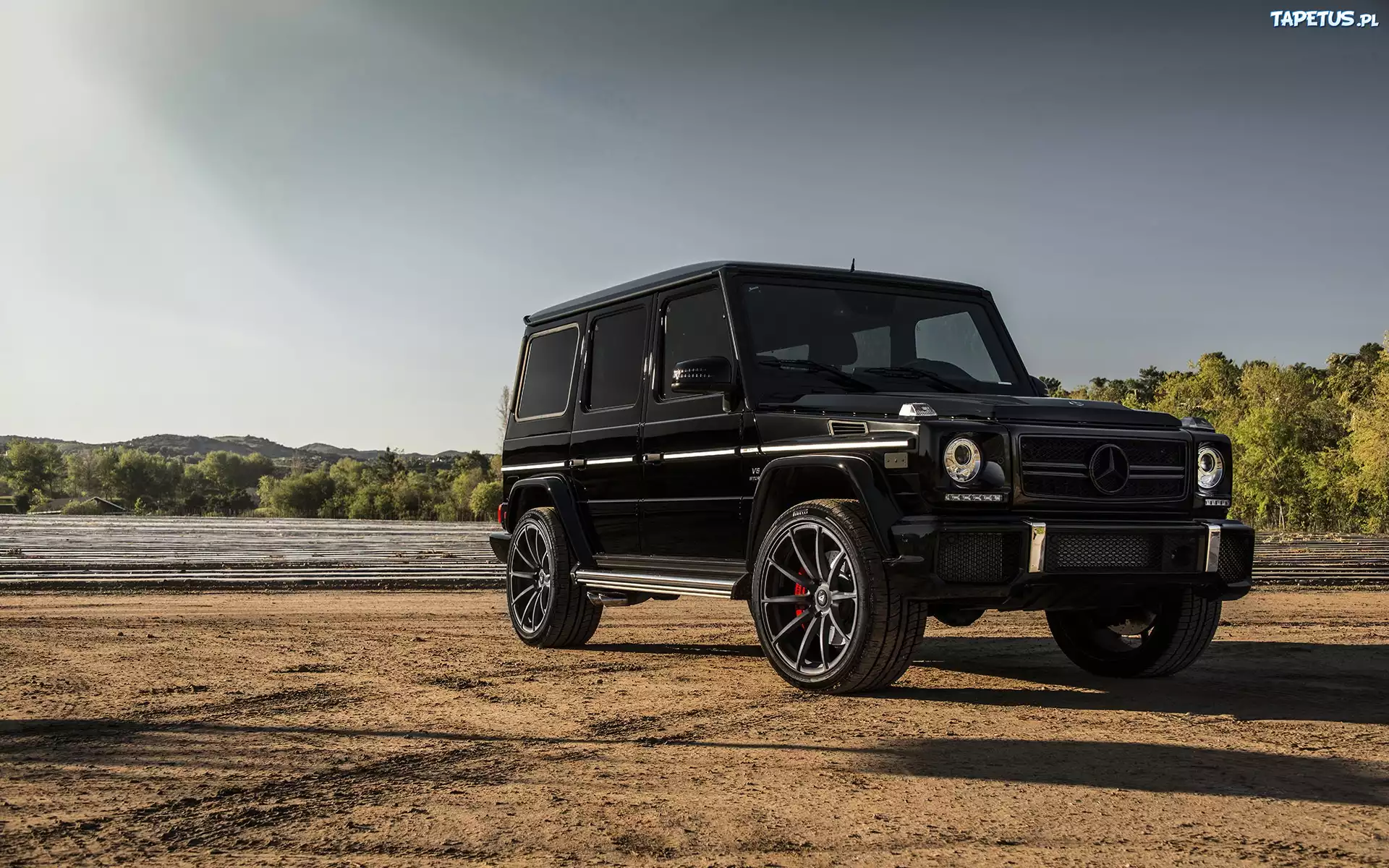 Mercedes Benz, G63, AMG, Droga, Lasy, Góry