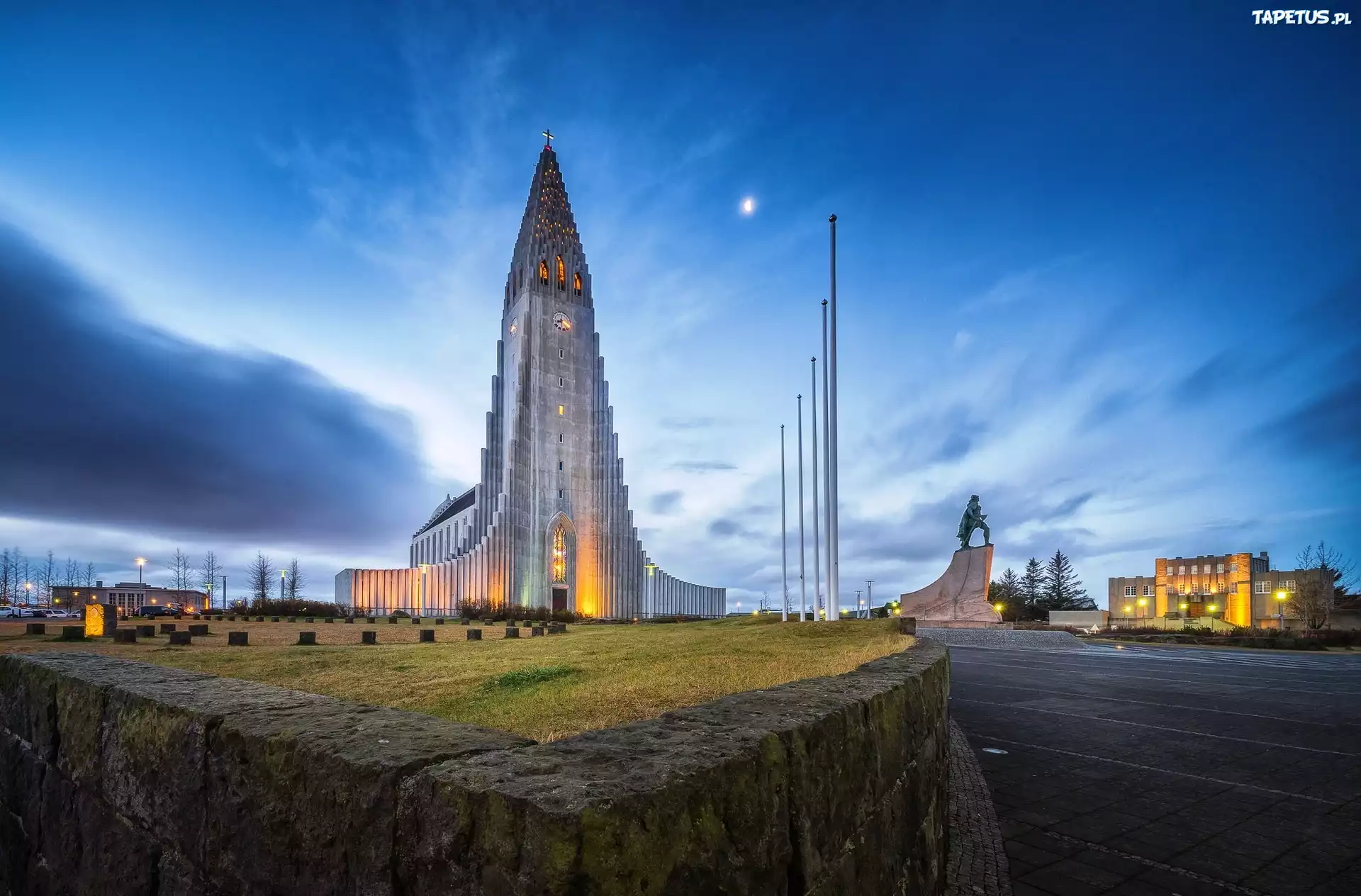 Kościół, Reykjawik, Islandia