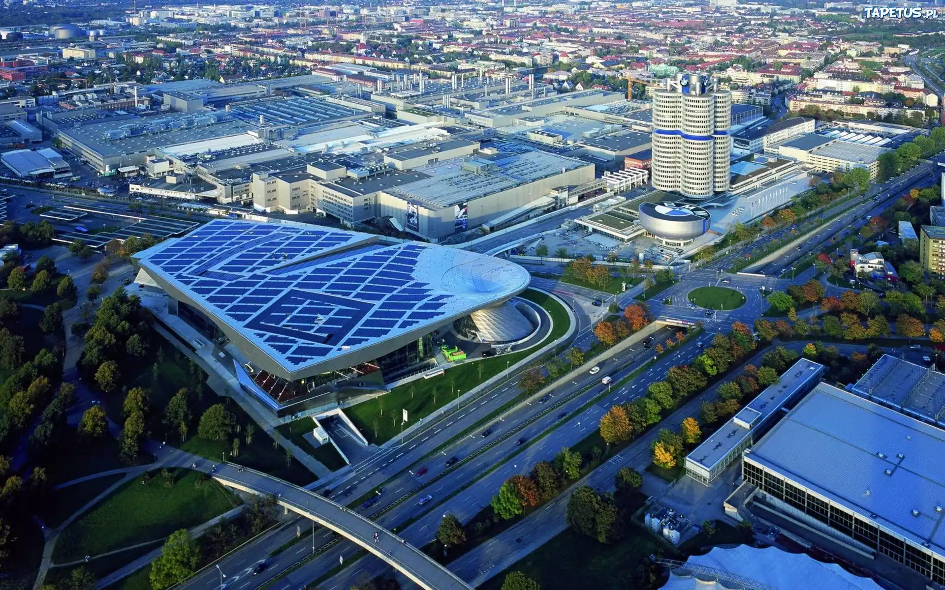 Miasto, Drogi, Fabryka, BMW