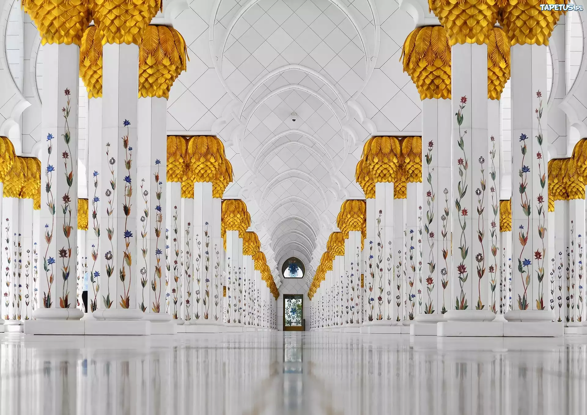 Architektura, Kolumny, Zdobienia, Odbicie