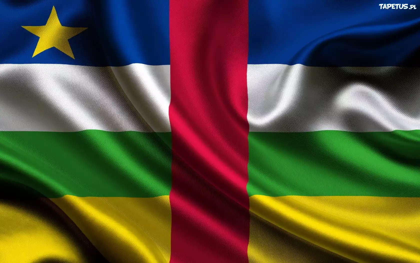 Flaga, Republika Środkowoafrykańska