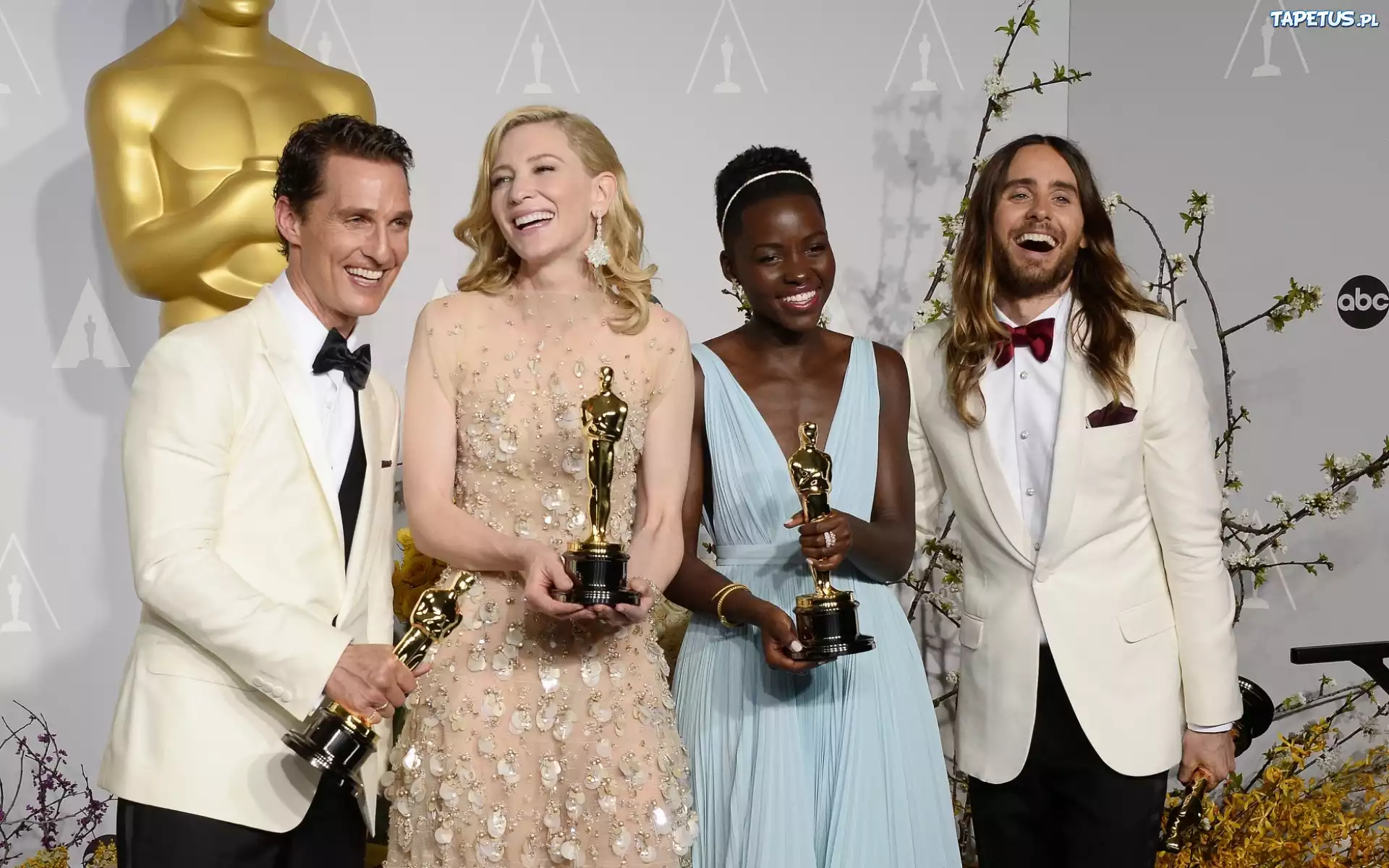 Matthew McConaughey, Jared Leto, Lupita Nyong, Cate Blanchett, Aktorzy, Oscary 2014