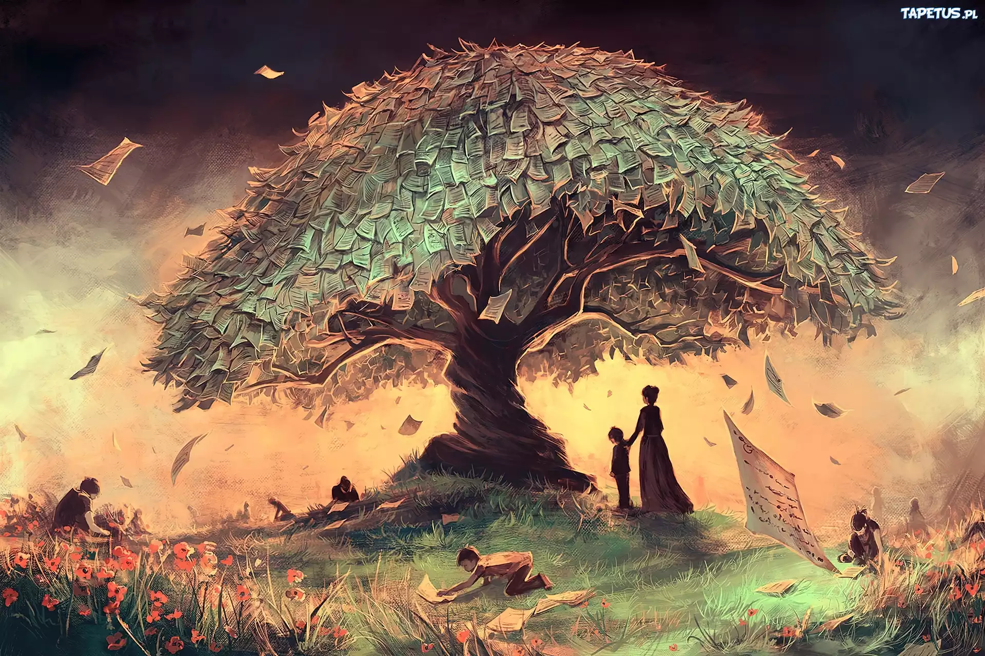 Cyril Rolando, Drzewo, Ludzie