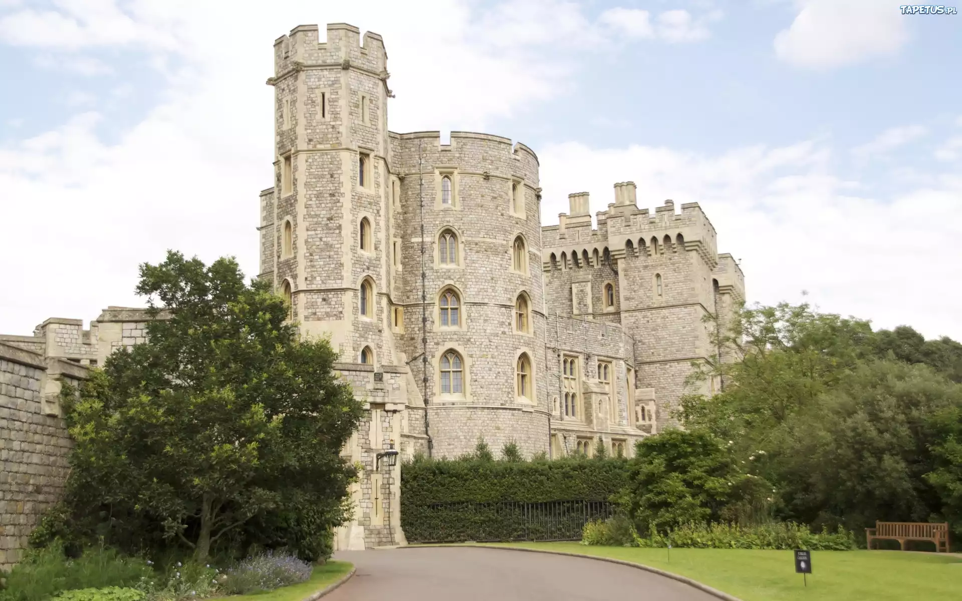 Zamek, Królewski, Windsor, Anglia