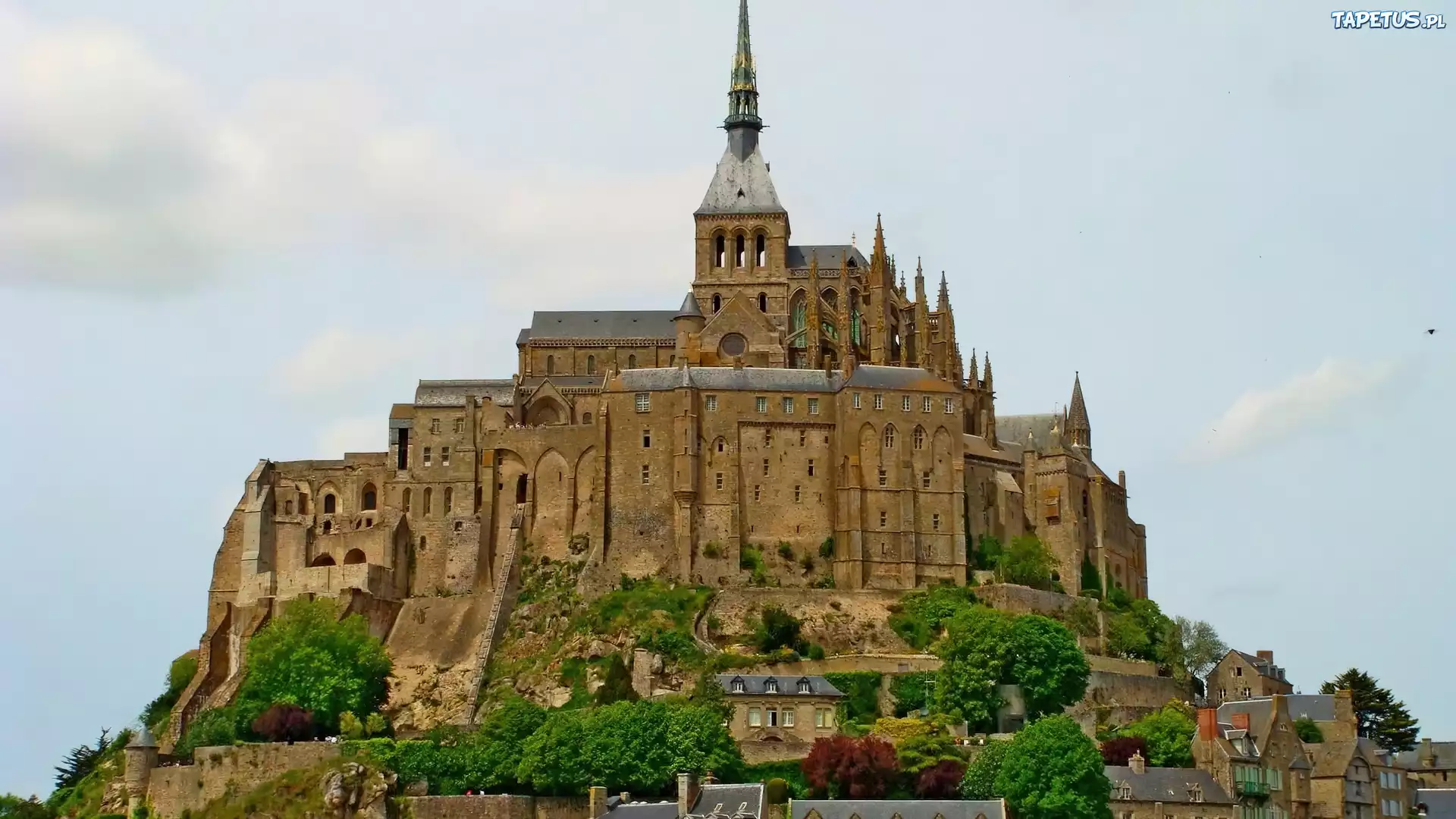 Francja, Mont Saint Michel, Klasztor