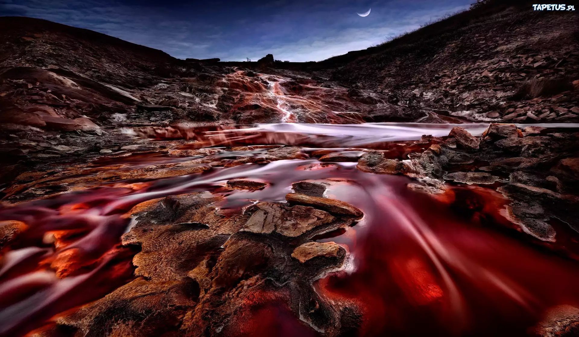 Rio Tinto, Rzeka, Hiszpania, Andaluzja
