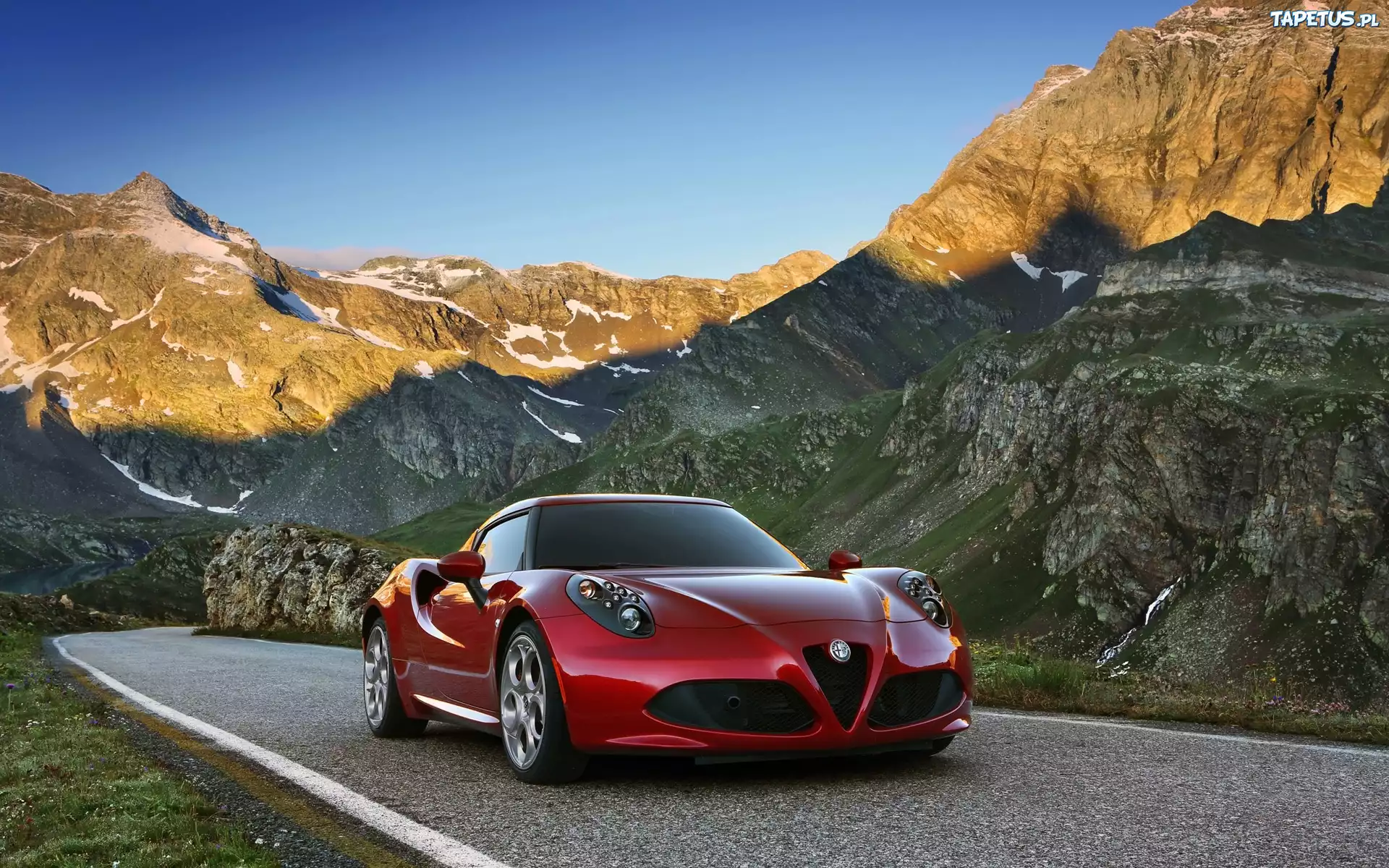 Alfa Romeo, 4C, Droga, Góry